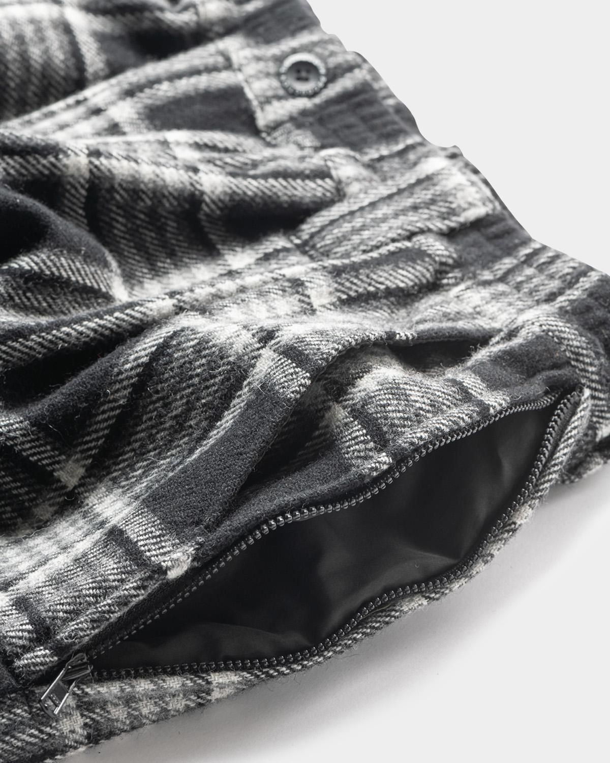 PLAID FLANNEL BAGGY SLACKS - TIGHTBOOTH® タイトブース PLAID FLANNEL BAGGY SLACKS - TIGHTBOOTH® タイトブース