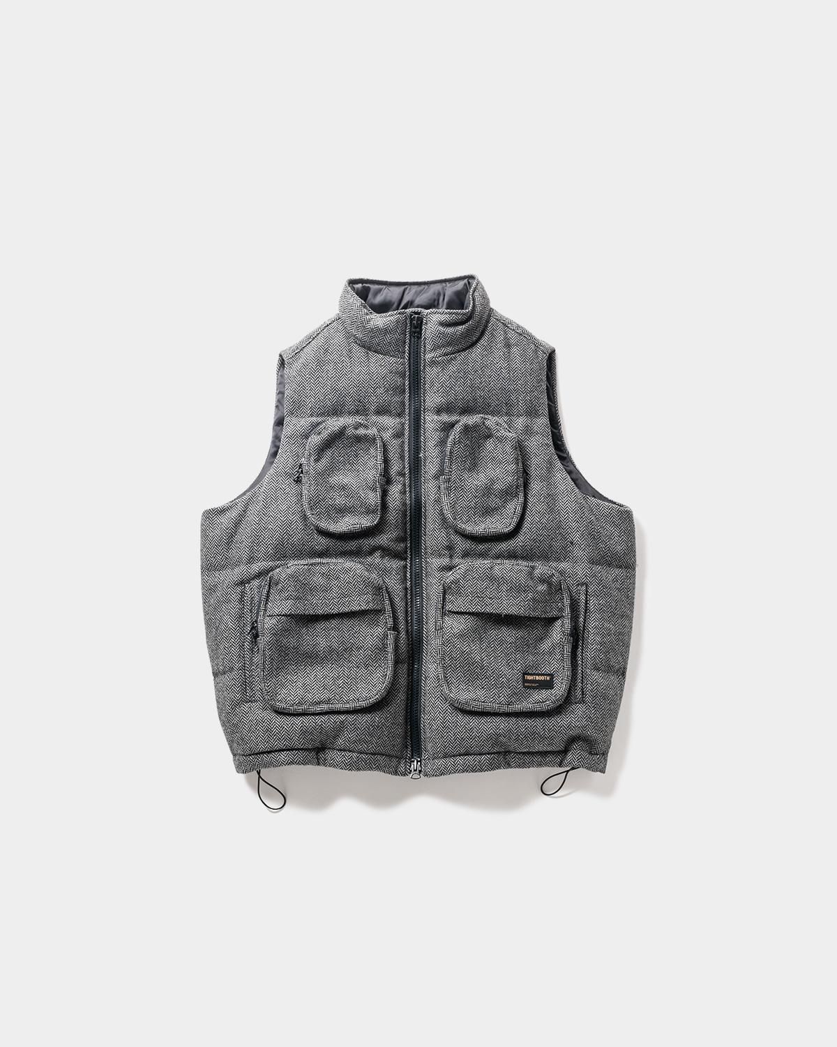 TWEED DOWN VEST - TIGHTBOOTH® タイトブース オフィシャル TWEED DOWN VEST - TIGHTBOOTH® タイトブース オフィシャル