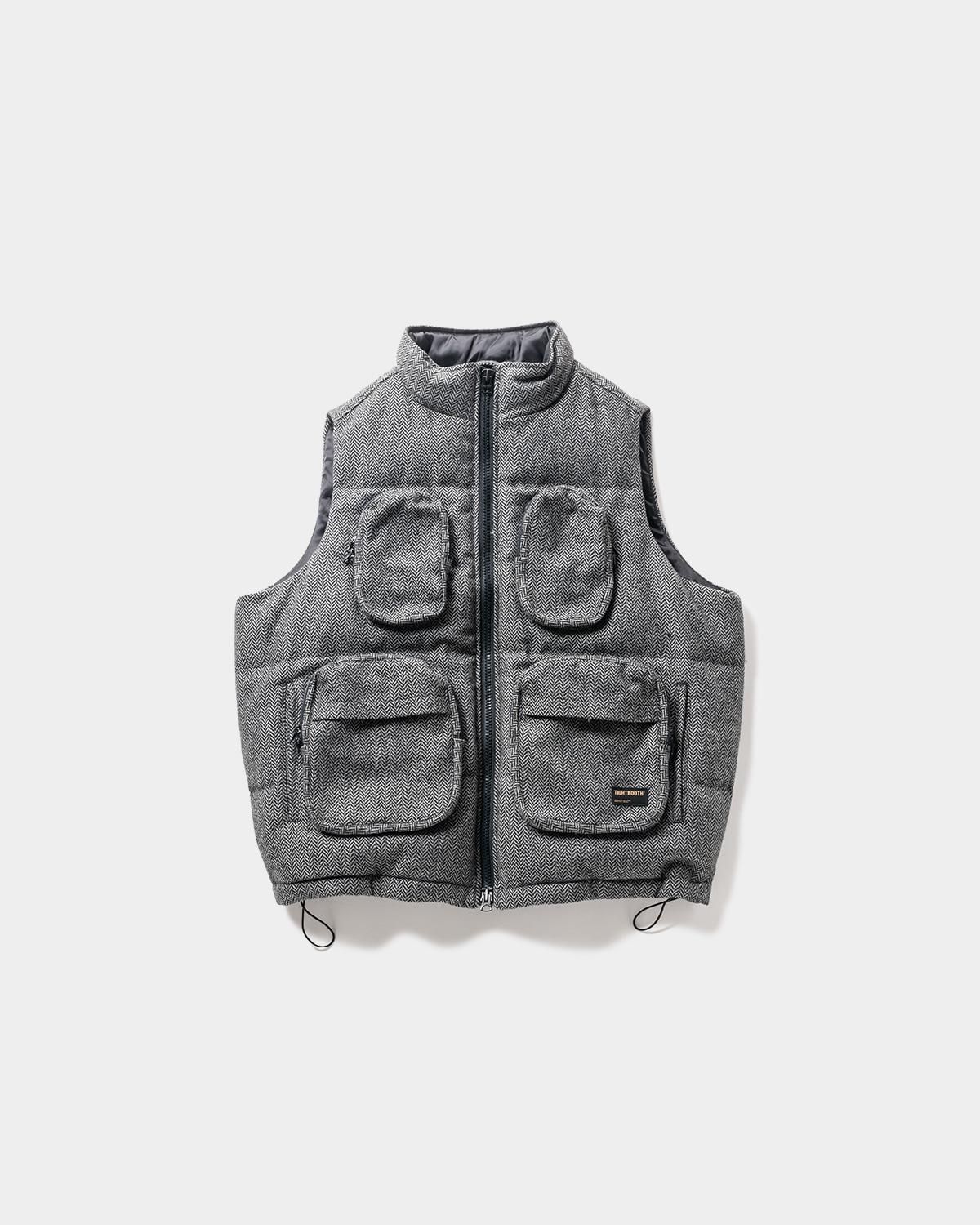 TWEED DOWN VEST - TIGHTBOOTH® タイトブース オフィシャルウェブサイト