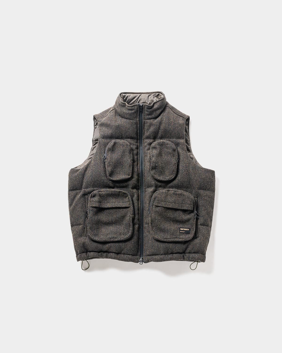 TWEED DOWN VEST - TIGHTBOOTH® タイトブース オフィシャル TWEED DOWN VEST - TIGHTBOOTH® タイトブース オフィシャル