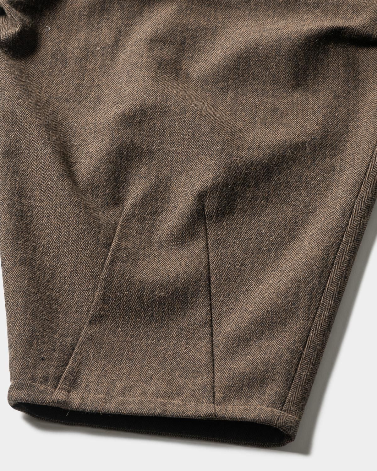 WOOL HERRINGBONE BALLOON PANTS - TIGHTBOOTH® タイトブース
