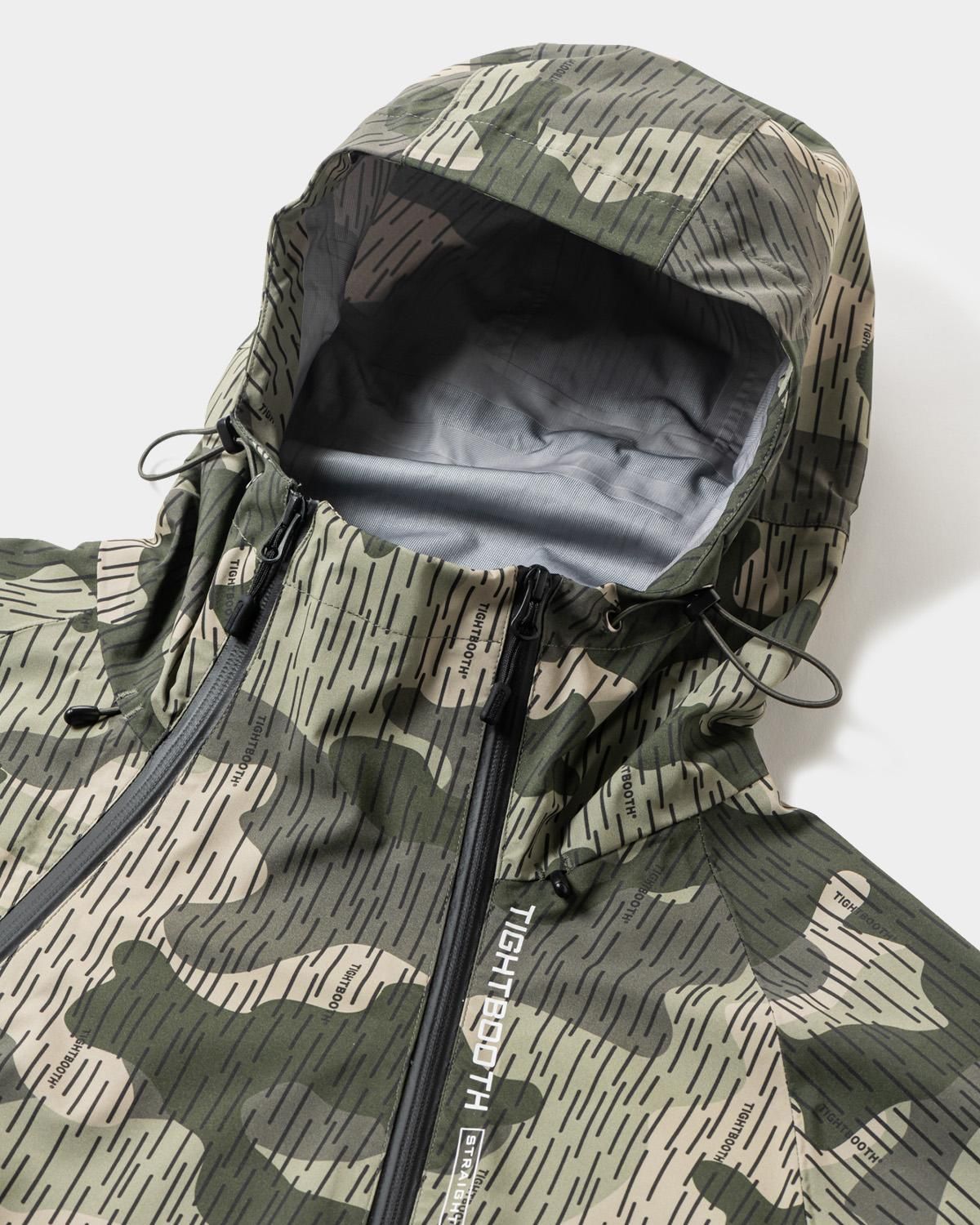 RAIN CAMO 3 LAYER MOUNTAIN PARKA - TIGHTBOOTH® タイトブース RAIN CAMO 3 LAYER MOUNTAIN PARKA - TIGHTBOOTH® タイトブース