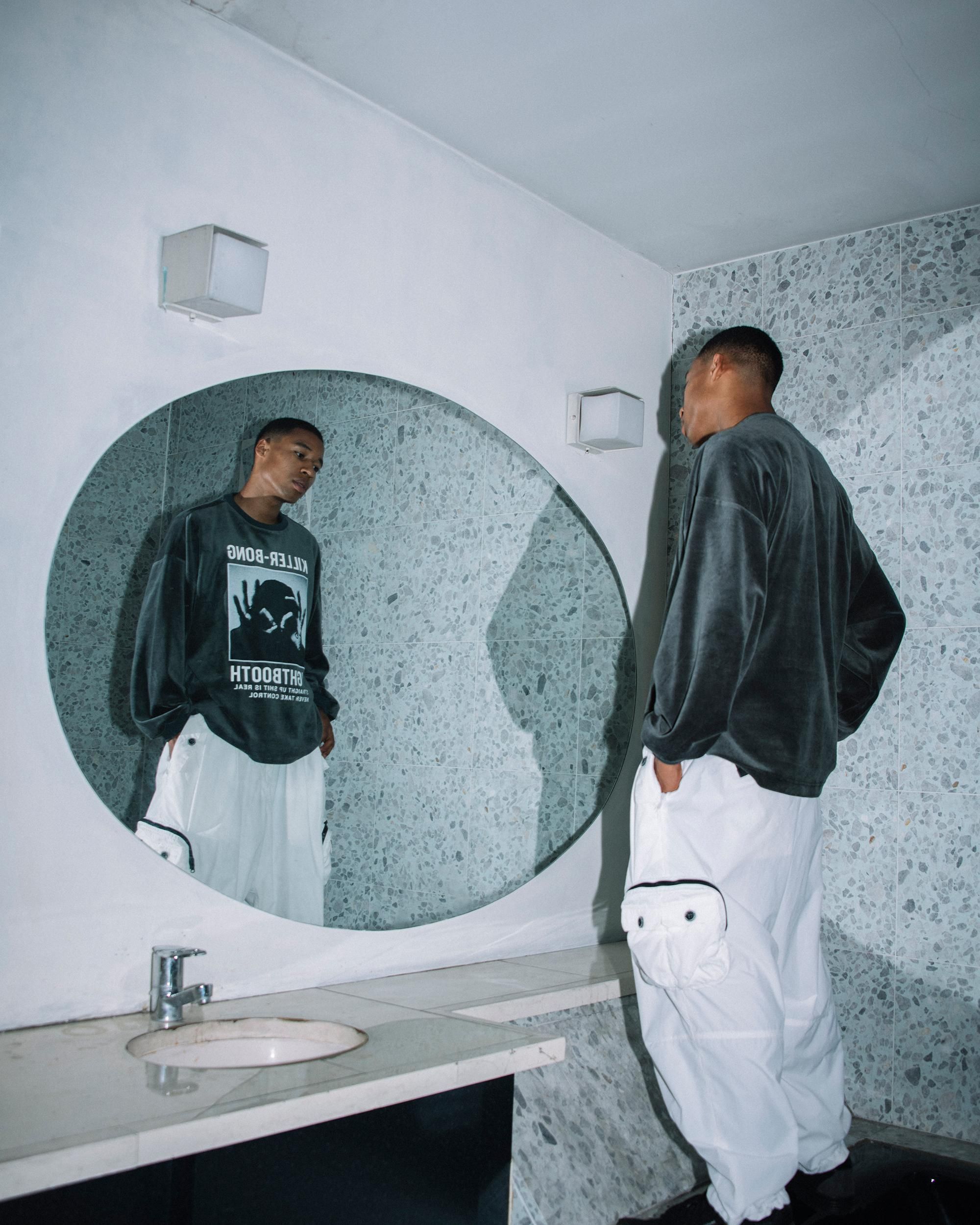 HAND SIGN VELOUR LS - TIGHTBOOTH® タイトブース オフィシャル HAND SIGN VELOUR LS - TIGHTBOOTH® タイトブース オフィシャル