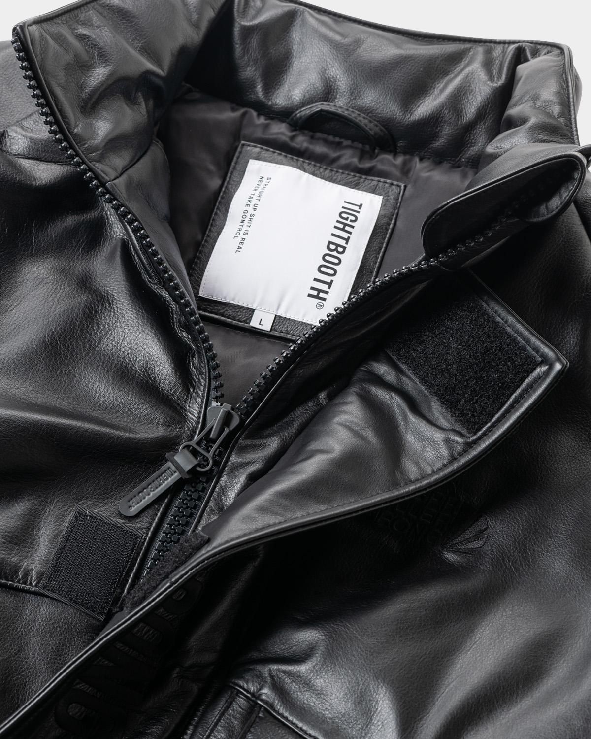 SHORT LEATHER MONSTER PARKA - TIGHTBOOTH® タイトブース SHORT LEATHER MONSTER PARKA - TIGHTBOOTH® タイトブース