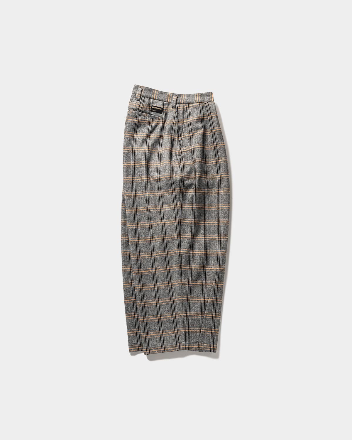 FORMAL PLAID BAGGY SLACKS - TIGHTBOOTH® タイトブース FORMAL PLAID BAGGY SLACKS - TIGHTBOOTH® タイトブース