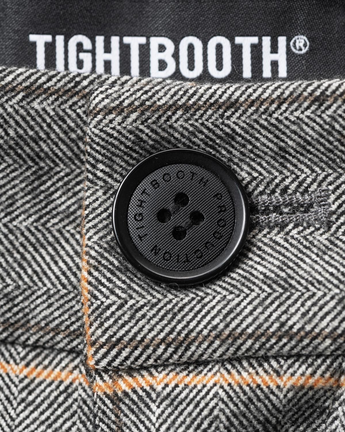 FORMAL PLAID BAGGY SLACKS - TIGHTBOOTH® タイトブース FORMAL PLAID BAGGY SLACKS - TIGHTBOOTH® タイトブース