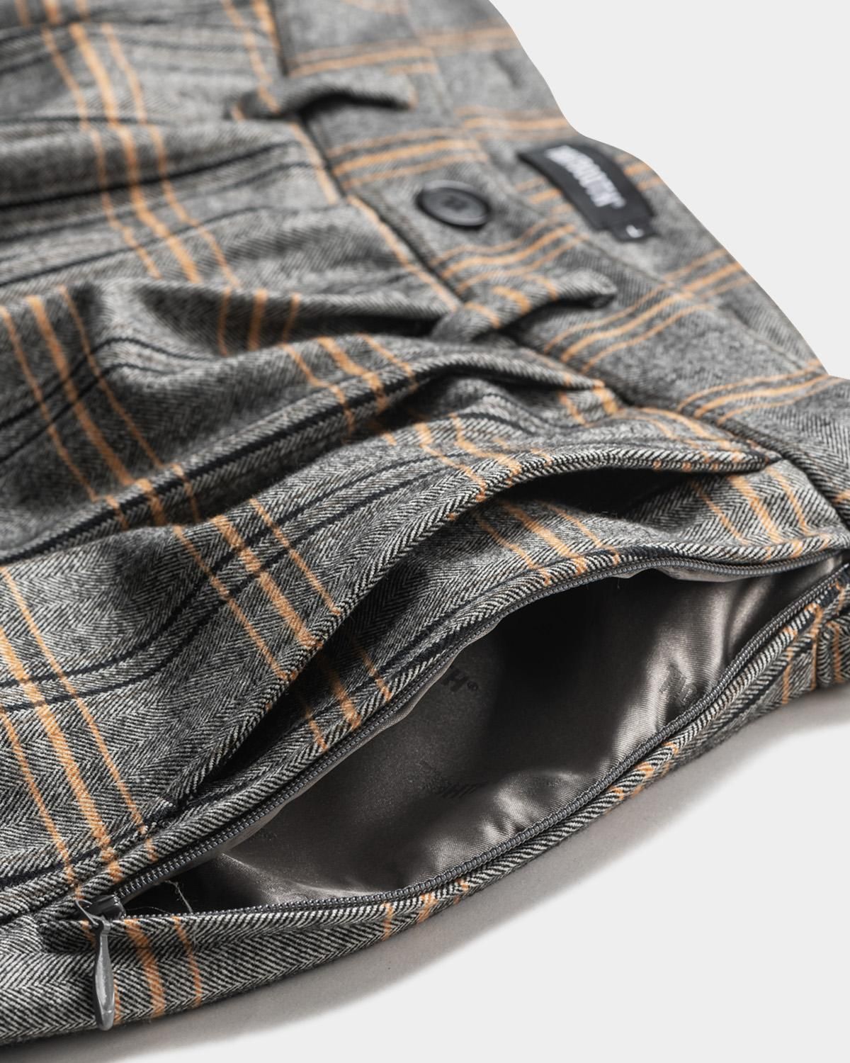 FORMAL PLAID BAGGY SLACKS - TIGHTBOOTH® タイトブース FORMAL PLAID BAGGY SLACKS - TIGHTBOOTH® タイトブース