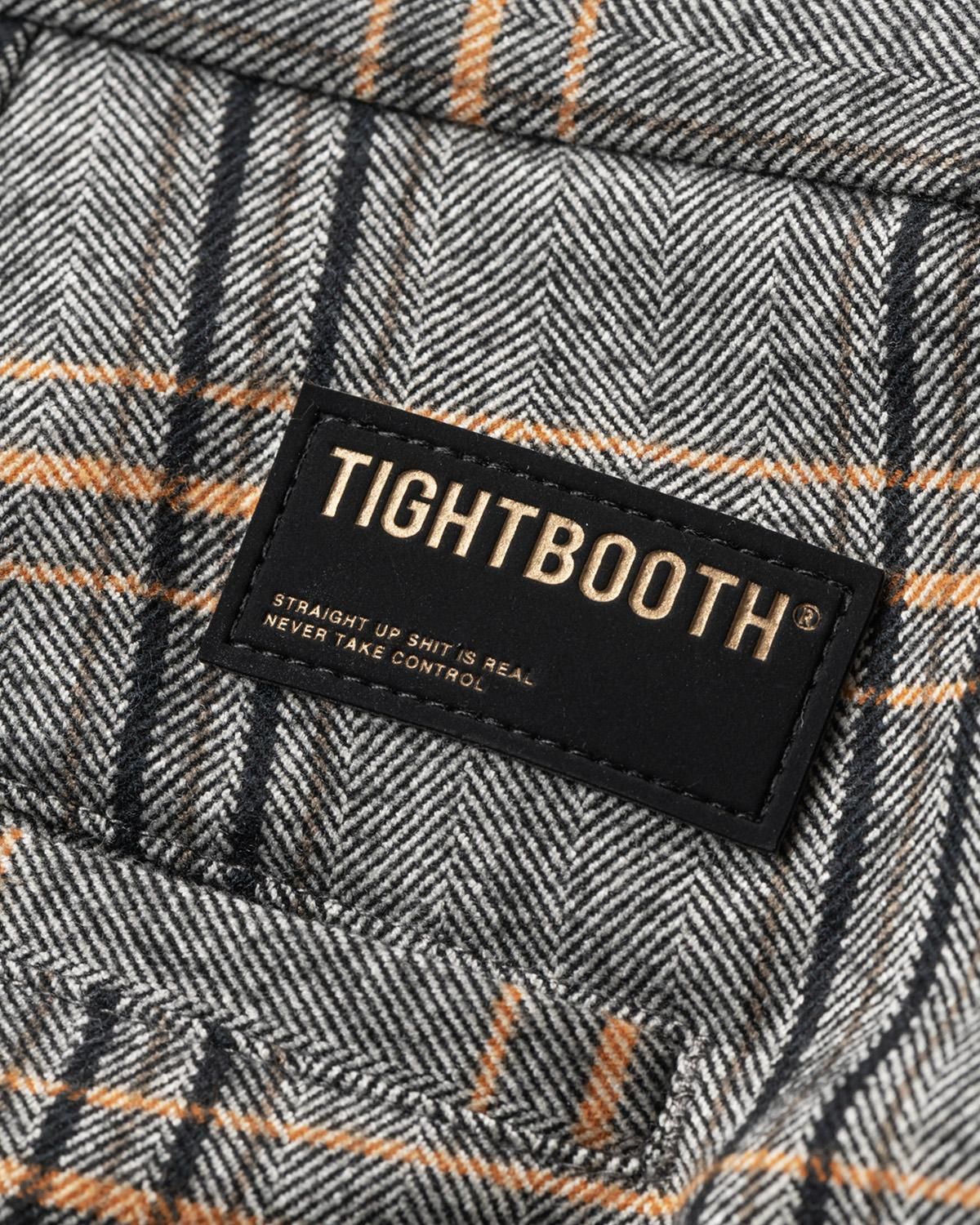 FORMAL PLAID BAGGY SLACKS - TIGHTBOOTH® タイトブース FORMAL PLAID BAGGY SLACKS - TIGHTBOOTH® タイトブース