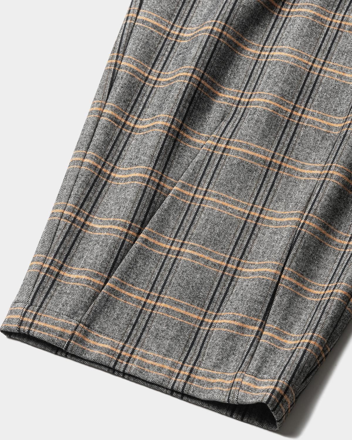 FORMAL PLAID BAGGY SLACKS - TIGHTBOOTH® タイトブース FORMAL PLAID BAGGY SLACKS - TIGHTBOOTH® タイトブース