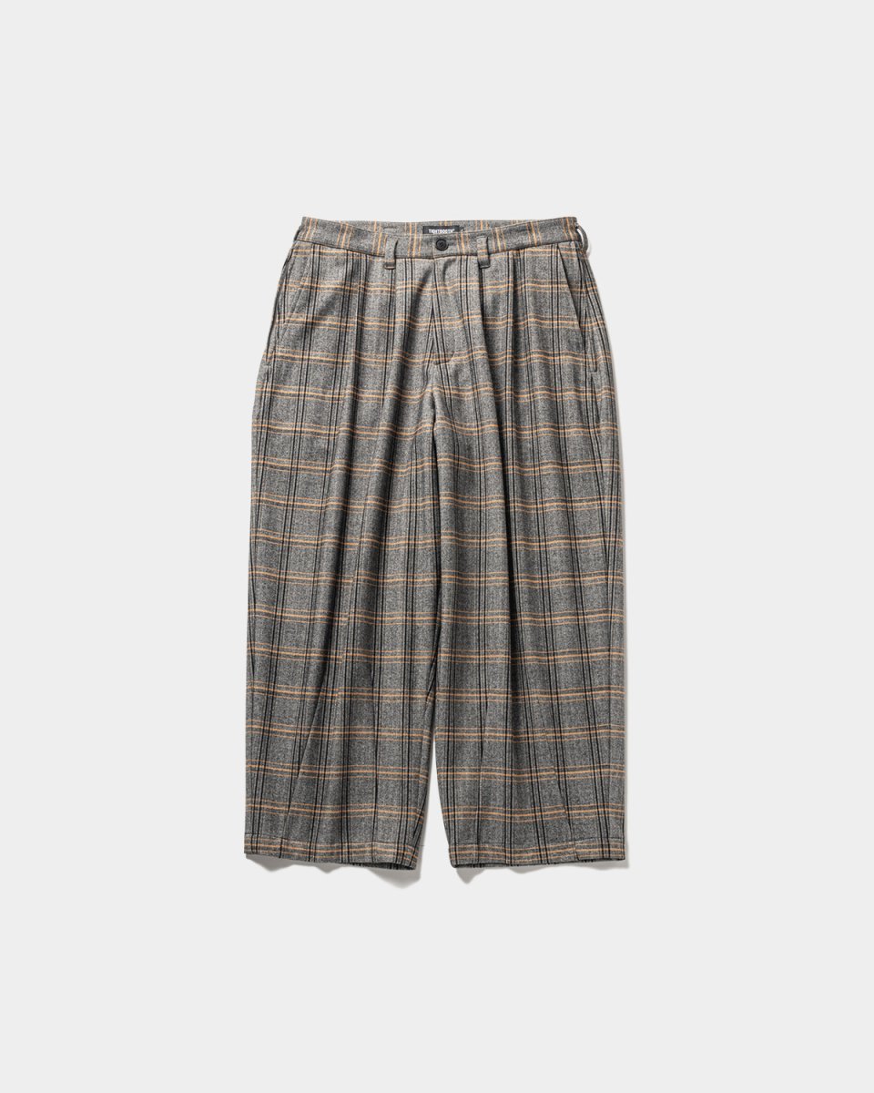 FORMAL PLAID BAGGY SLACKS