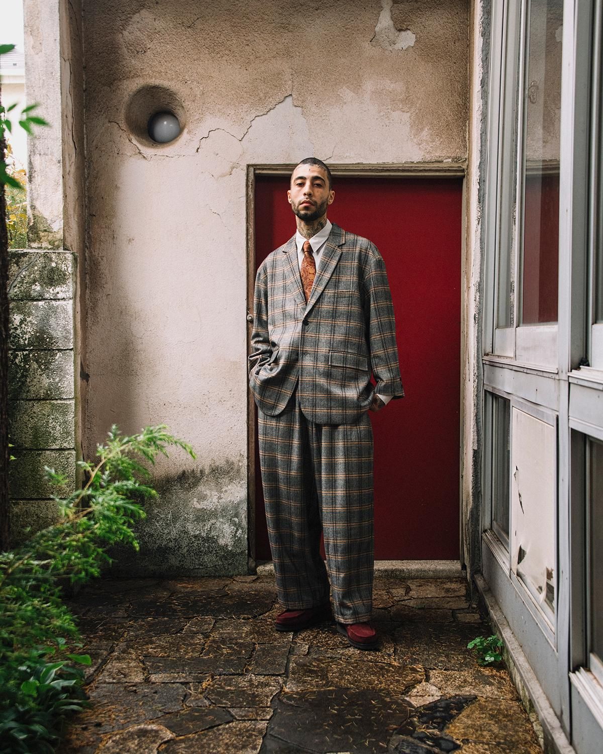 PLAID SINGLE 2B JACKET - TIGHTBOOTH® タイトブース PLAID SINGLE 2B JACKET - TIGHTBOOTH® タイトブース