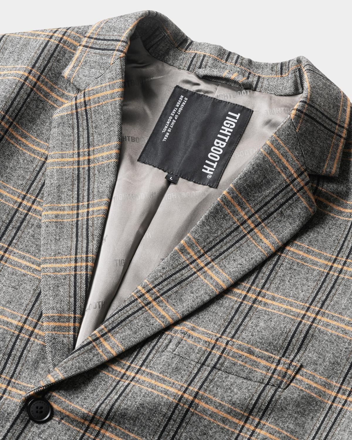 PLAID SINGLE 2B JACKET - TIGHTBOOTH® タイトブース PLAID SINGLE 2B JACKET - TIGHTBOOTH® タイトブース