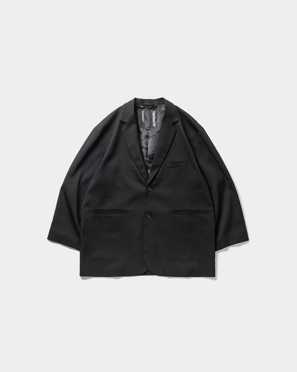 柄デザイン無地tightbooth suit single 2b jacket タイトブース