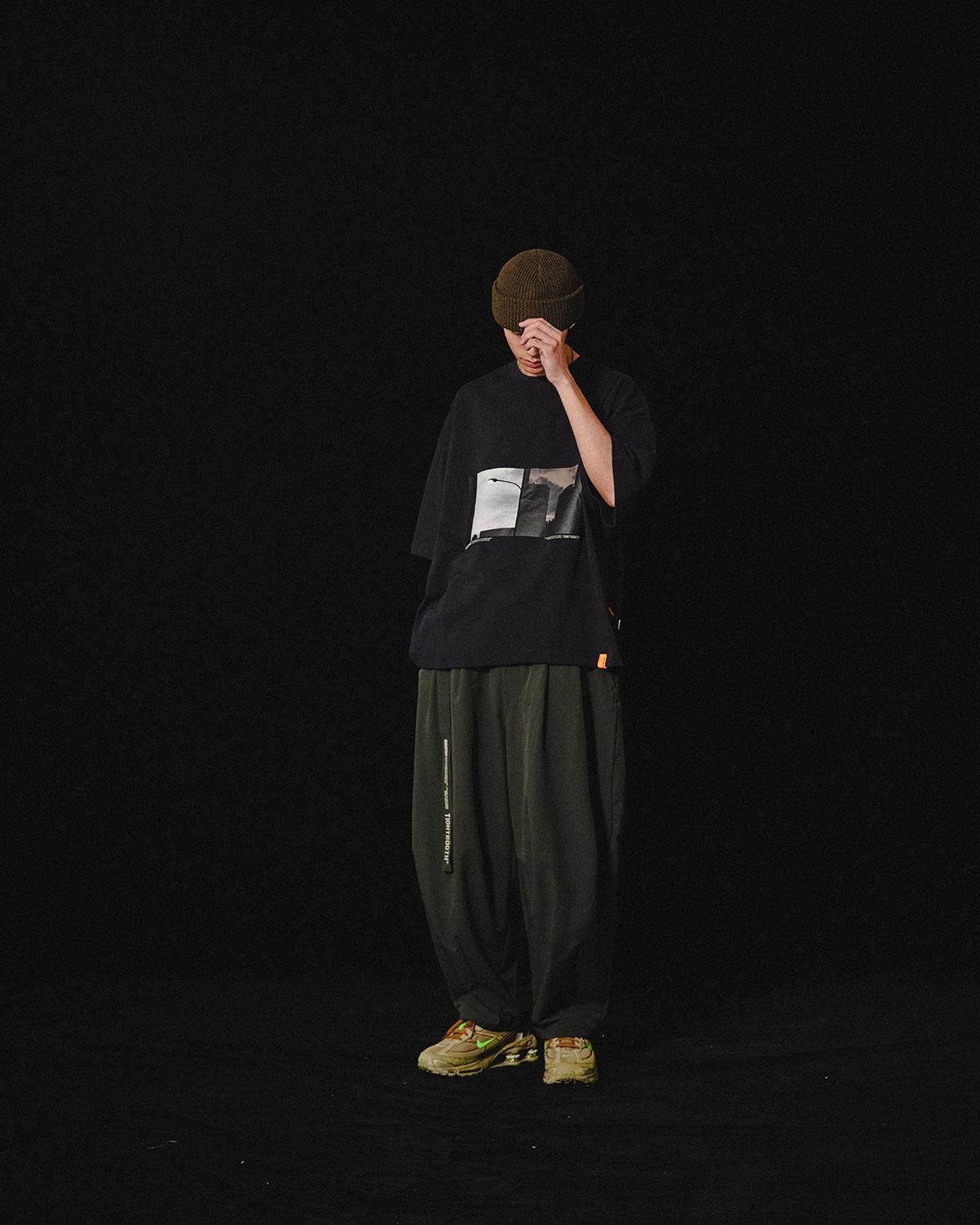 Strap Baggy Slacks(GOOPiMADE x TIGHTBOOTH) - TIGHTBOOTH Strap Baggy Slacks(GOOPiMADE x TIGHTBOOTH) - TIGHTBOOTH