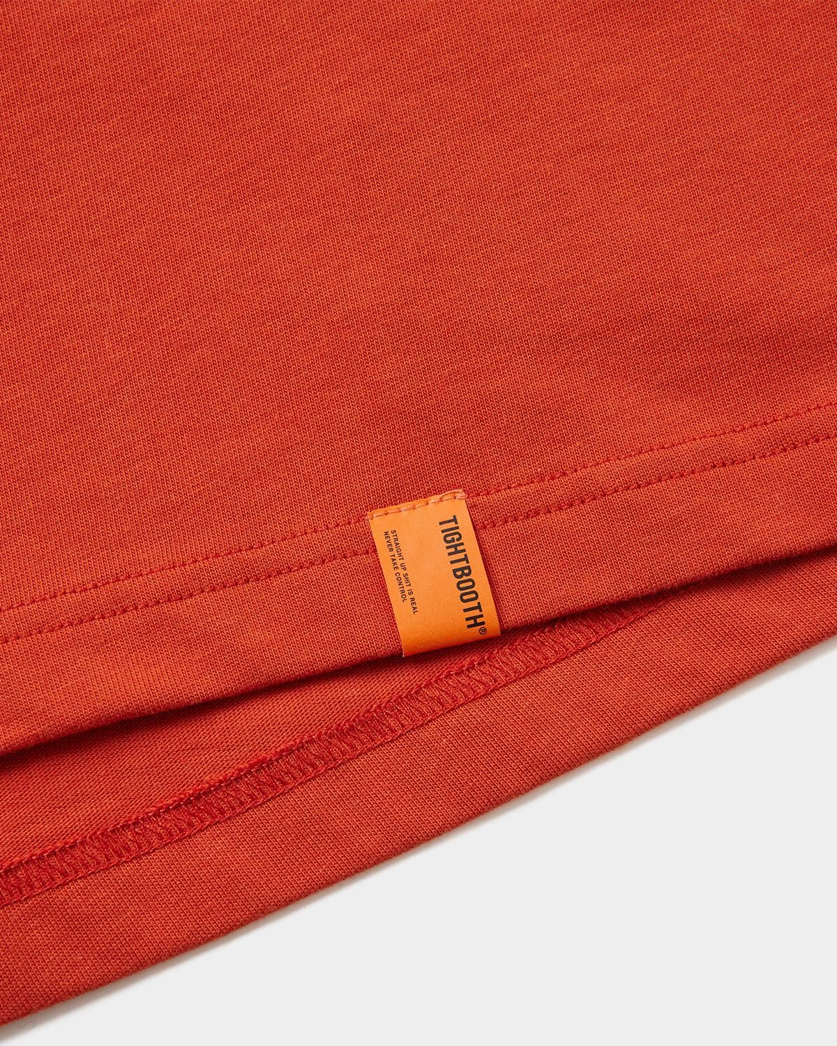 tightbooth goopi T-SHIRT pumpkin サイズL GMT-01T” - Super Wide Logo Tee - Pumpkin