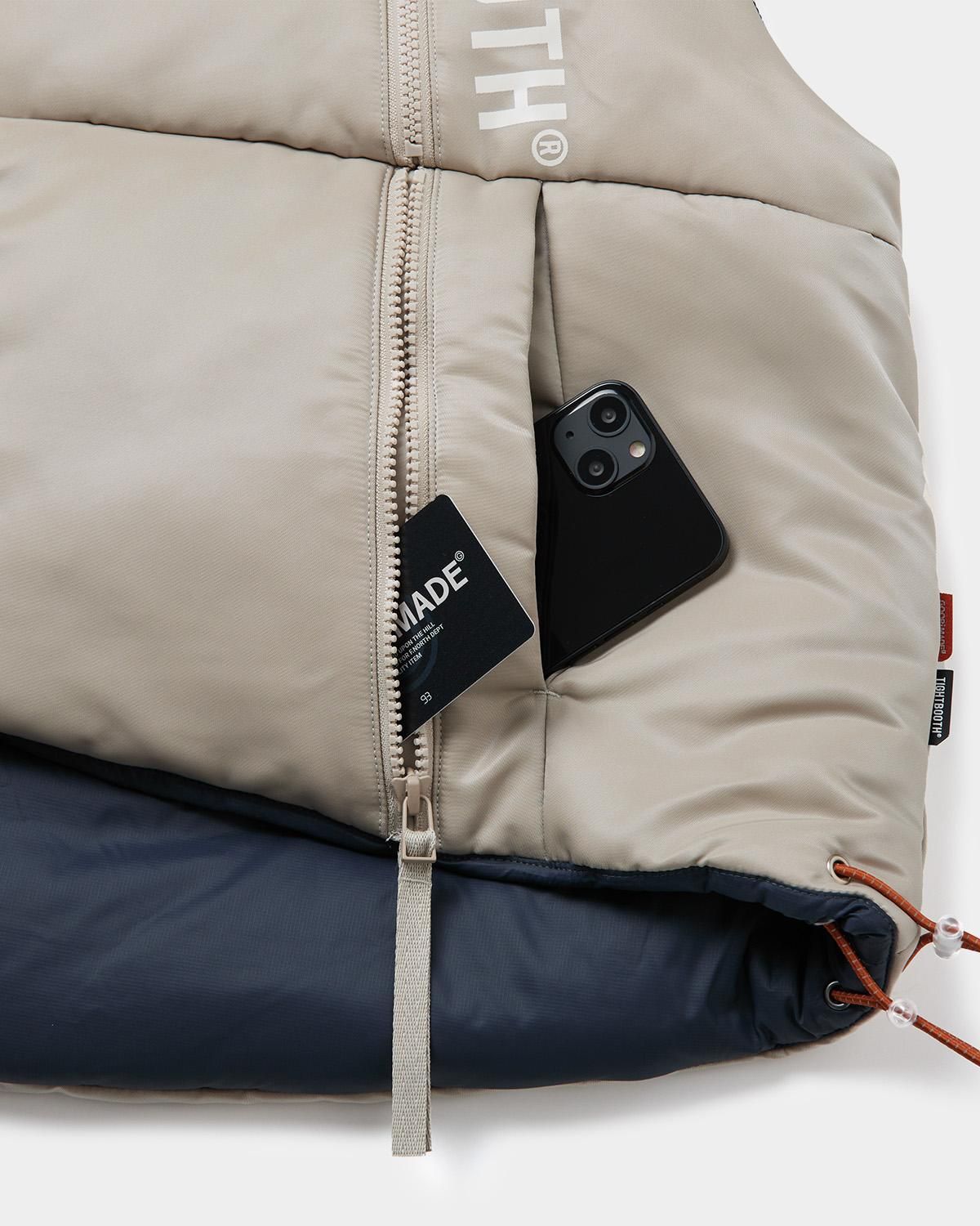 2-Way Padded Down Vest（GOOPiMADE x TIGHTBOOTH