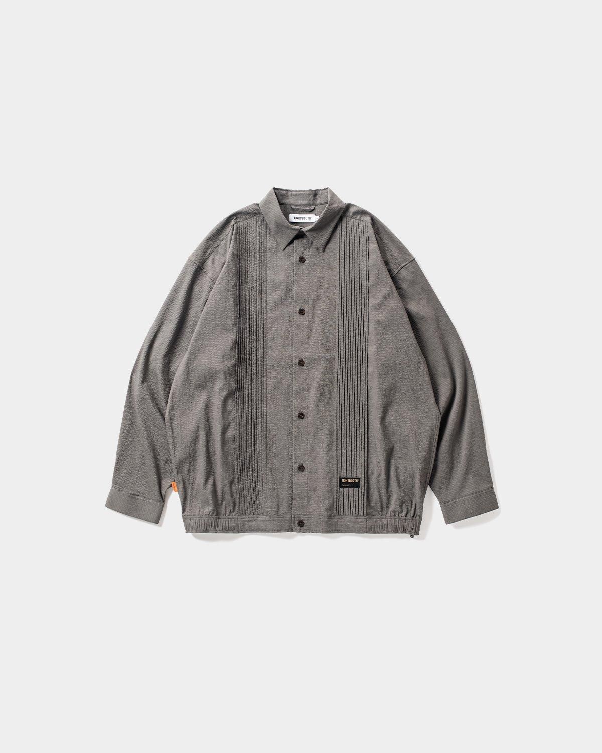 PLEATS SHIRT JKT - TIGHTBOOTH® タイトブース オフィシャル PLEATS SHIRT JKT - TIGHTBOOTH® タイトブース オフィシャル