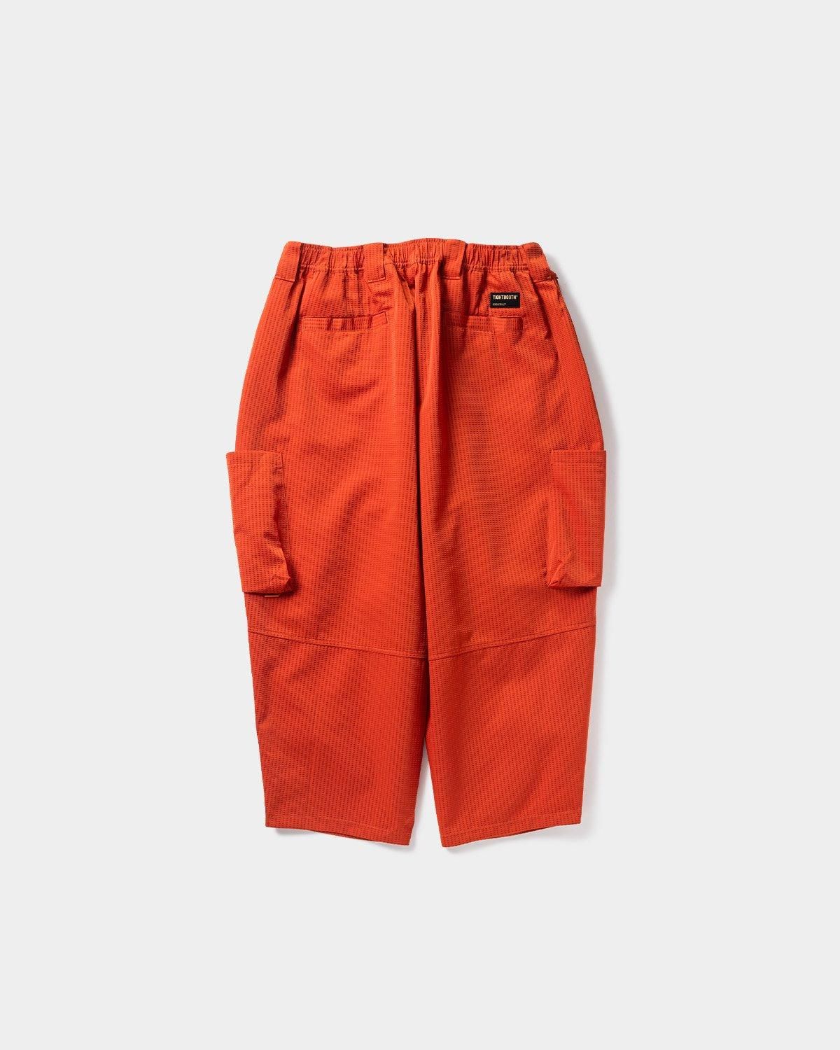 SEERSUCKER CROPPED CARGO PANTS - TIGHTBOOTH® タイトブース SEERSUCKER CROPPED CARGO PANTS - TIGHTBOOTH® タイトブース