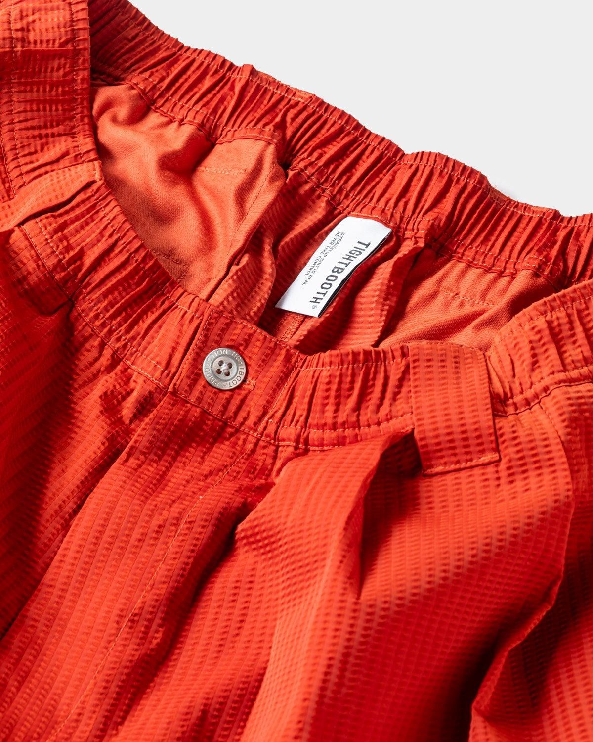 SEERSUCKER CROPPED CARGO PANTS - TIGHTBOOTH® タイトブース