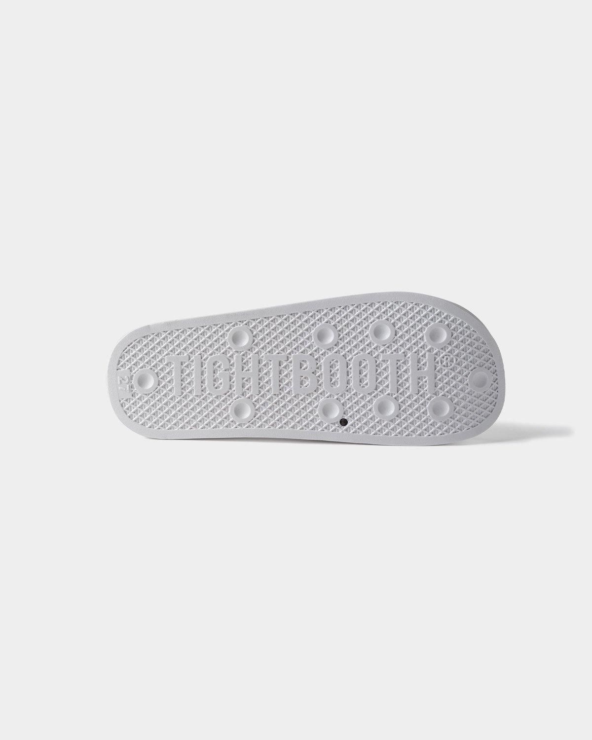 人気便利グッズ LABEL LOGO SLIDE SANDAL - TIGHTBOOTH® タイトブース 靴