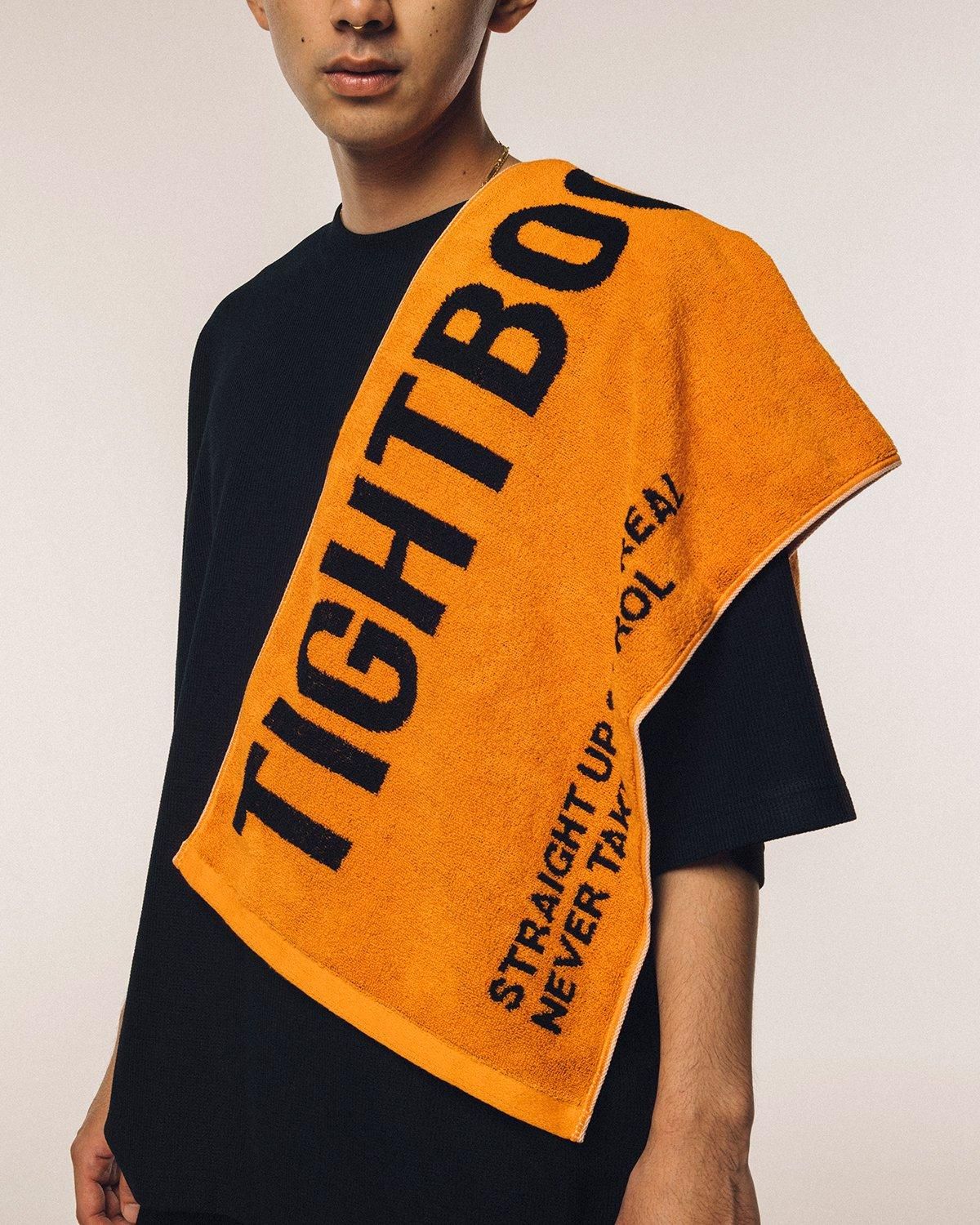 LABEL LOGO FACE TOWEL - TIGHTBOOTH® タイトブース LABEL LOGO FACE TOWEL - TIGHTBOOTH® タイトブース