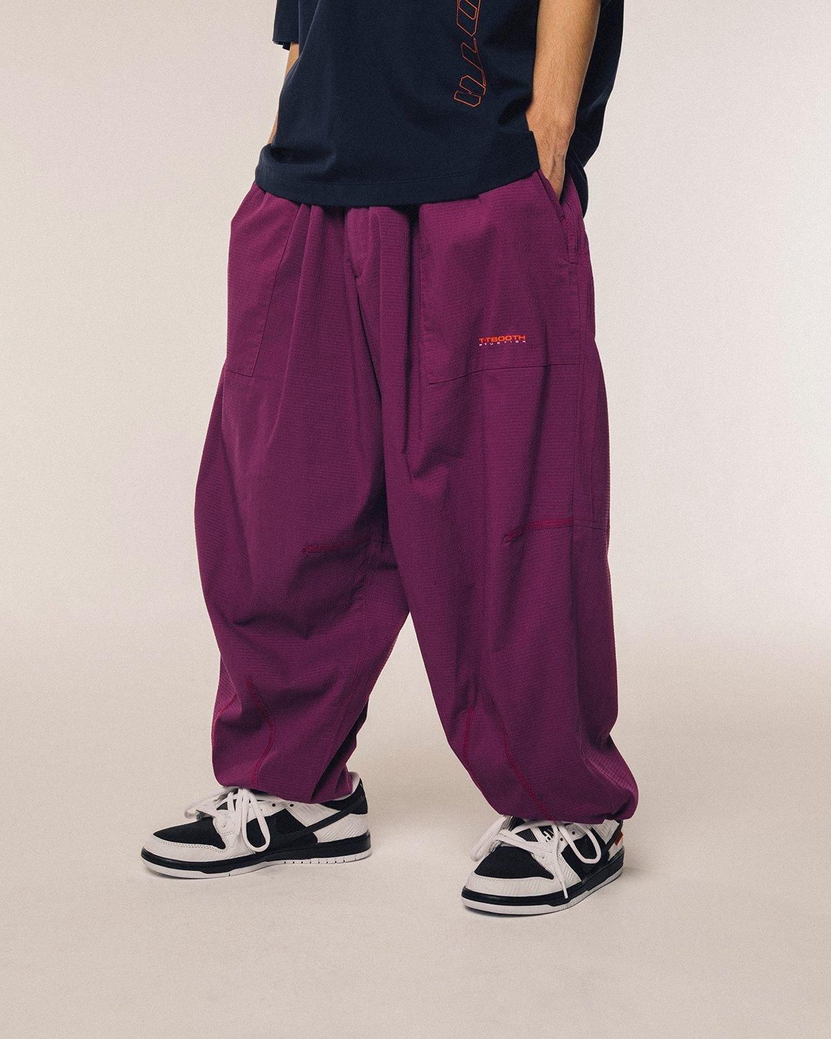 SEERSUCKER BAKER BALLOON PANTS - TIGHTBOOTH® タイトブース 