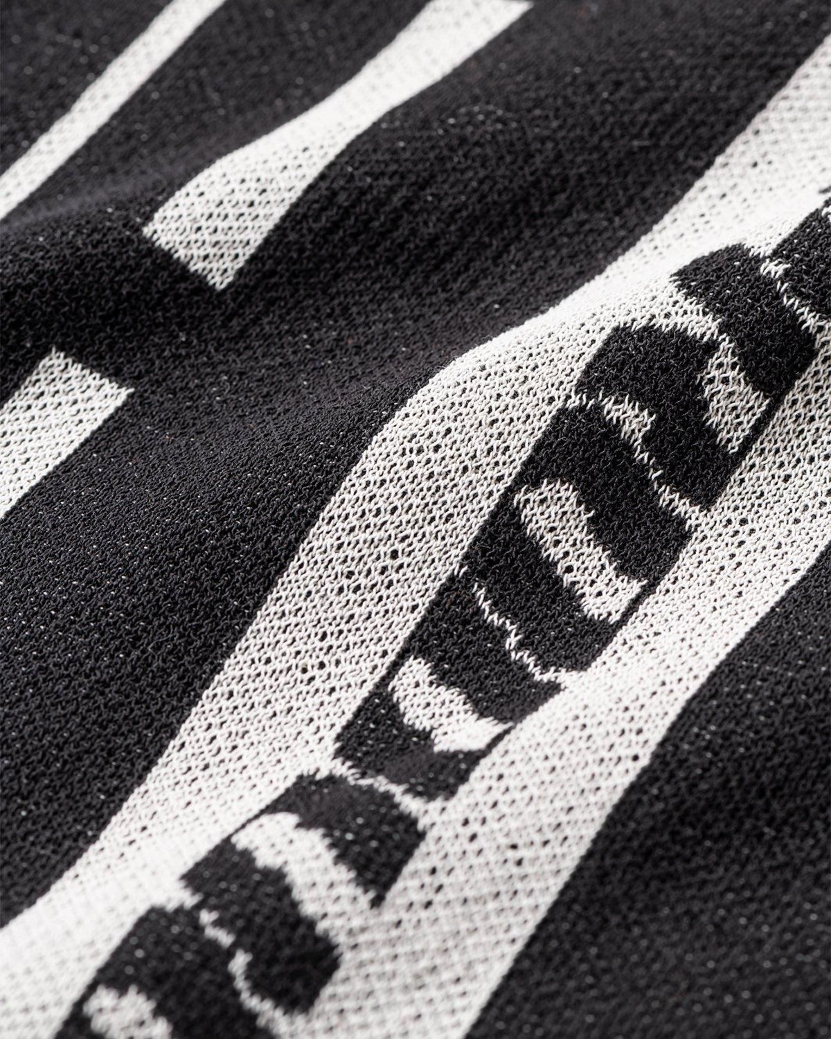 STRIPE KNIT OPEN POLO - TIGHTBOOTH® タイトブース STRIPE KNIT OPEN POLO - TIGHTBOOTH® タイトブース