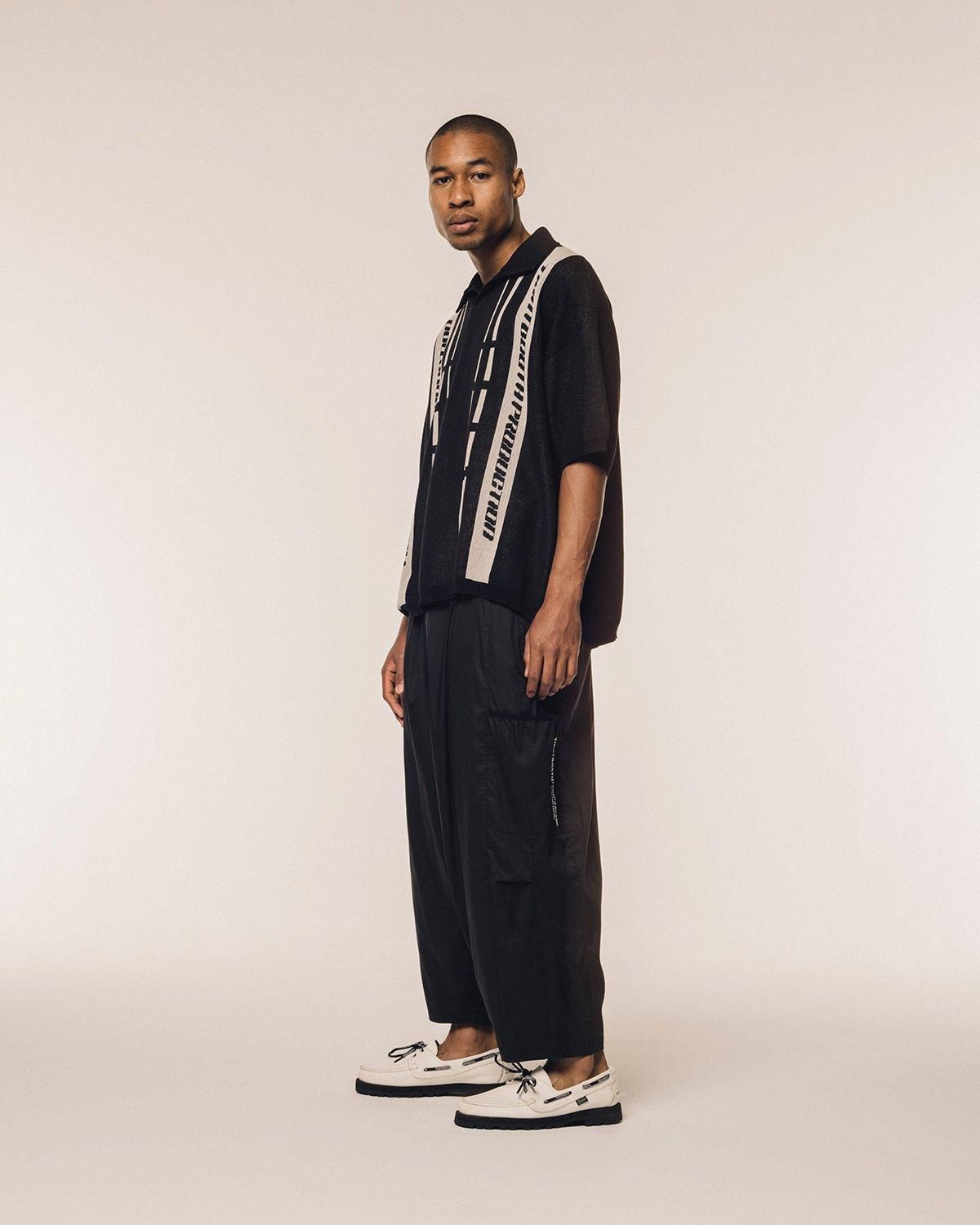 STRIPE CROPPED CARGO PANTS - TIGHTBOOTH® タイトブース STRIPE CROPPED CARGO PANTS - TIGHTBOOTH® タイトブース