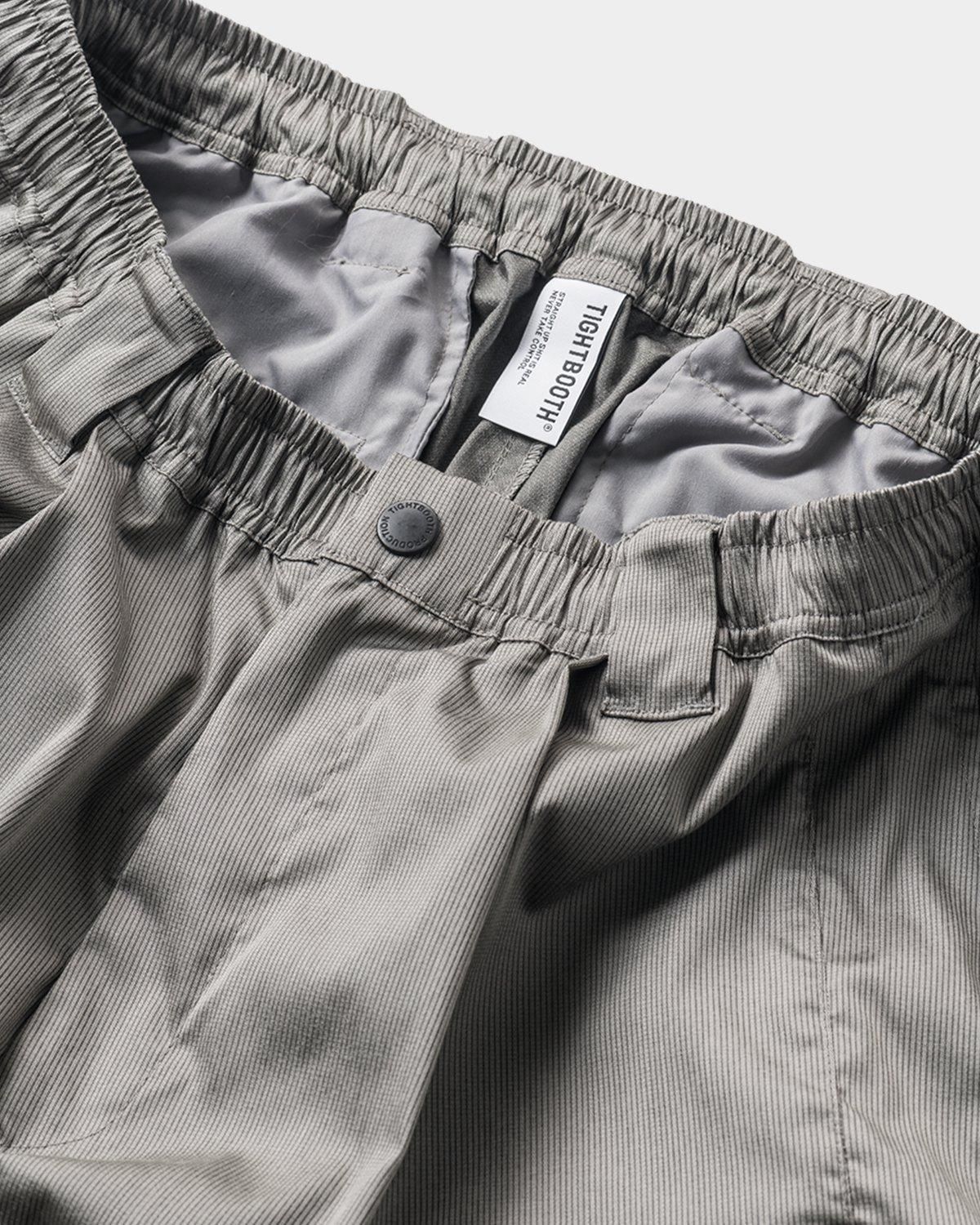 STRIPE CROPPED CARGO PANTS - TIGHTBOOTH® タイトブース STRIPE CROPPED CARGO PANTS - TIGHTBOOTH® タイトブース