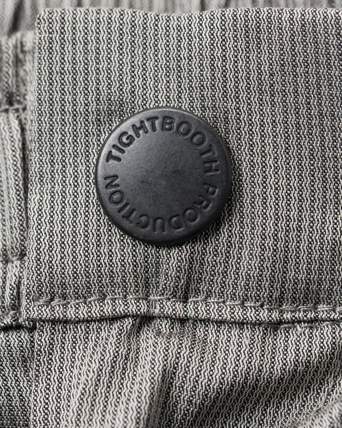 STRIPE CROPPED CARGO PANTS - TIGHTBOOTH® タイトブース STRIPE CROPPED CARGO PANTS - TIGHTBOOTH® タイトブース