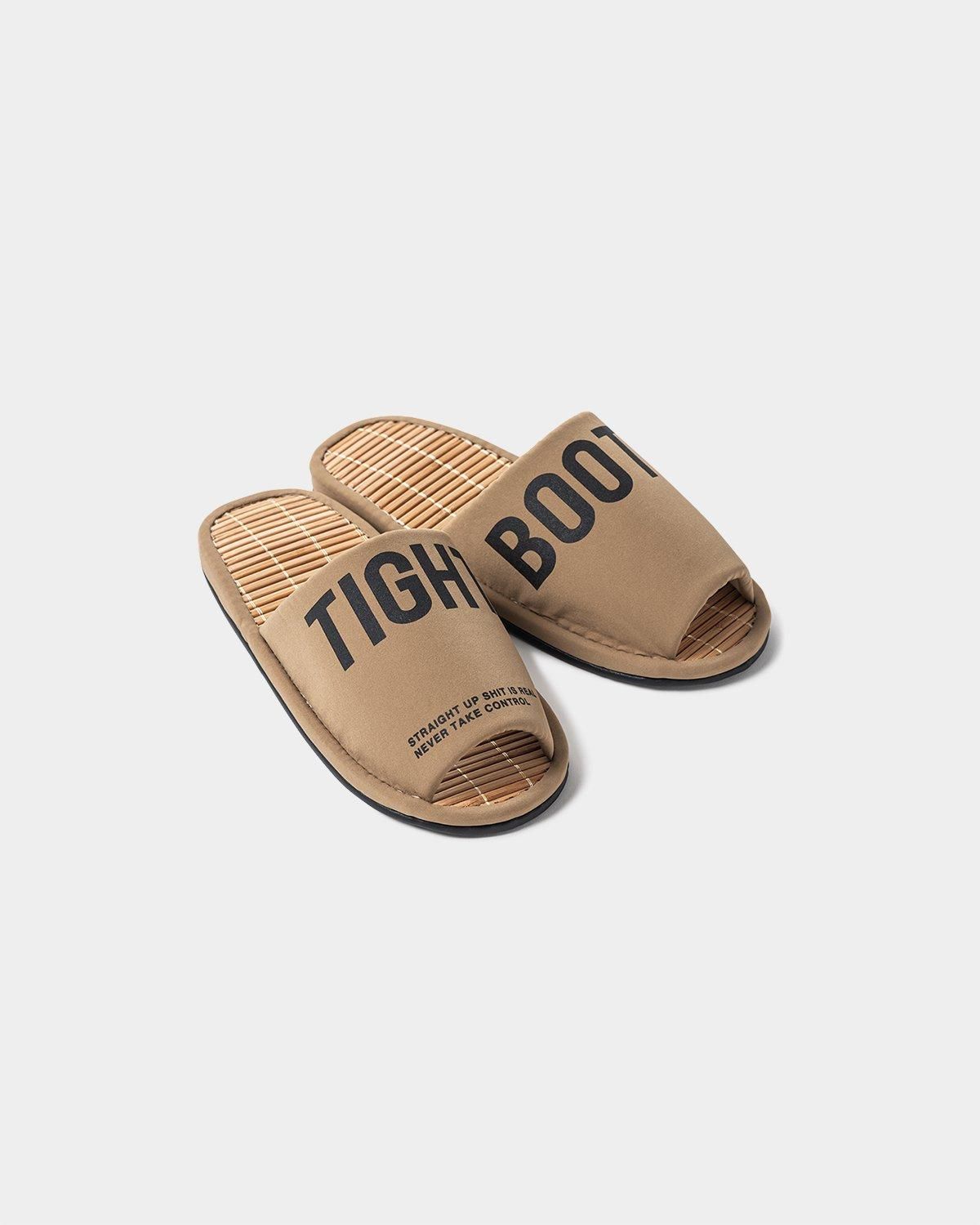 タイトブース　LABEL LOGO SLIDE SANDAL 28cm LABEL LOGO SLIDE SANDAL - TIGHTBOOTH® タイトブース