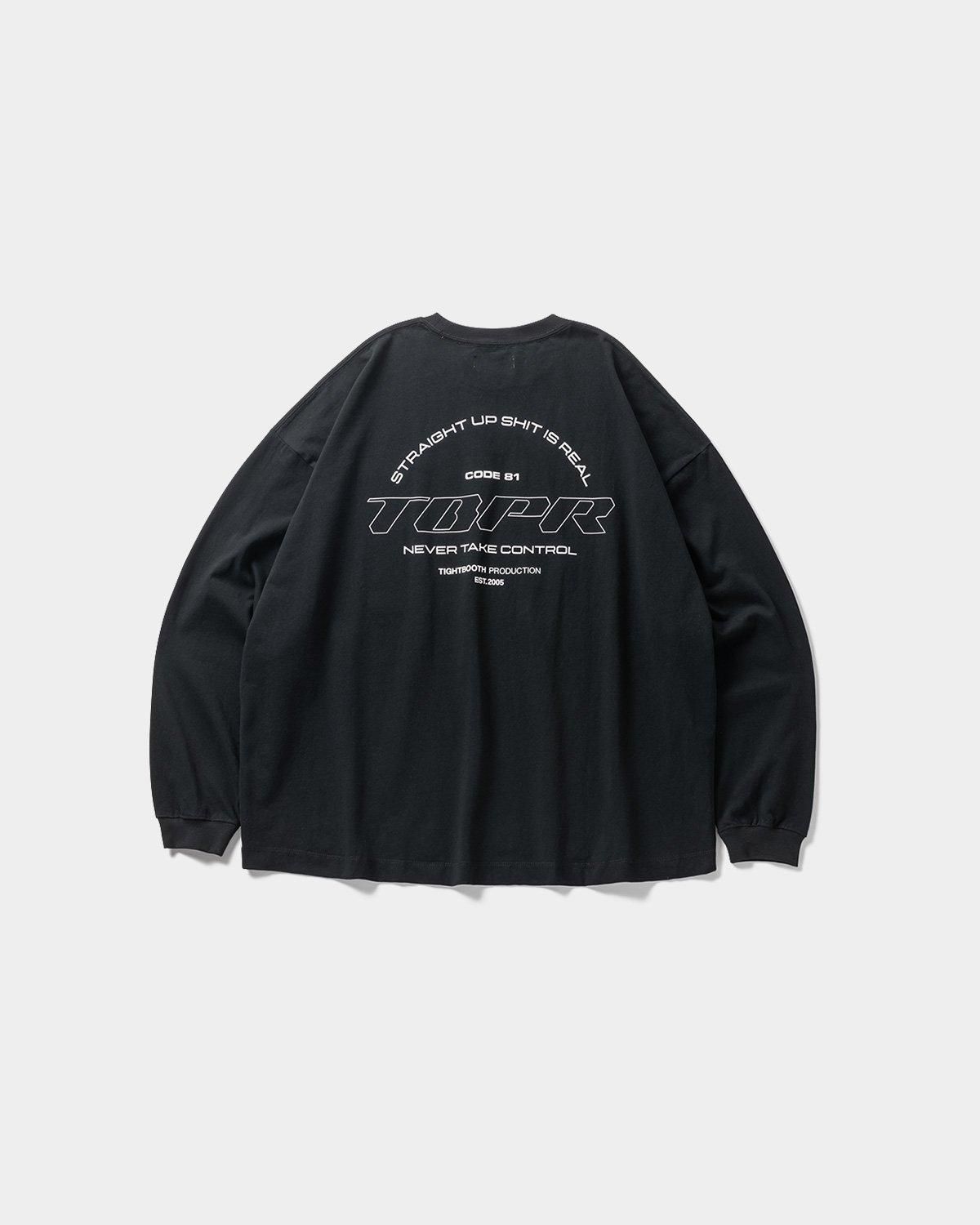 STRAIGHT UP L/S T-SHIRT - TIGHTBOOTH® タイトブース STRAIGHT UP L/S T-SHIRT - TIGHTBOOTH® タイトブース