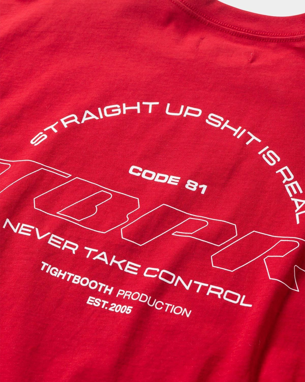 STRAIGHT UP L/S T-SHIRT - TIGHTBOOTH® タイトブース STRAIGHT UP L/S T-SHIRT - TIGHTBOOTH® タイトブース