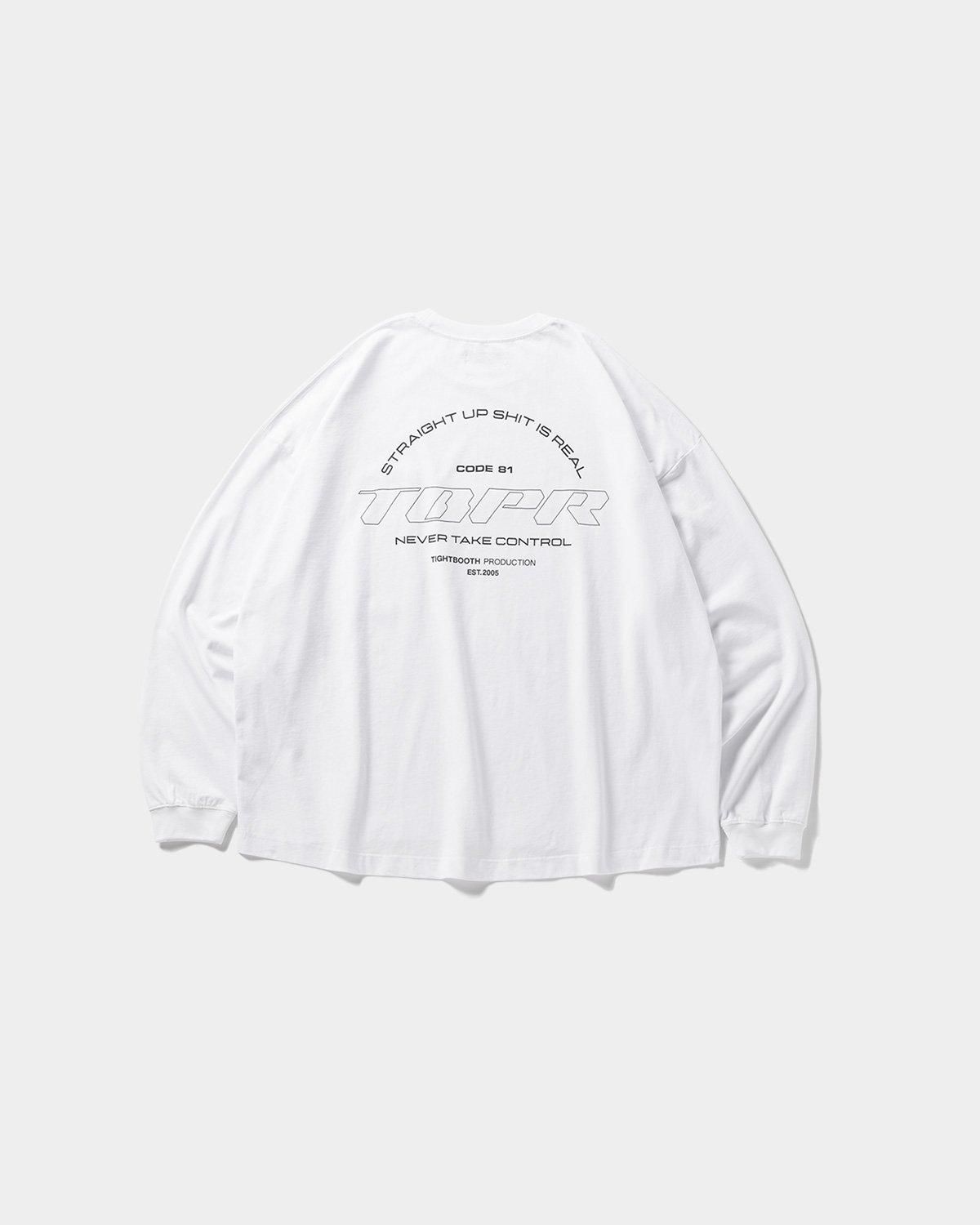 STRAIGHT UP L/S T-SHIRT - TIGHTBOOTH® タイトブース STRAIGHT UP L/S T-SHIRT - TIGHTBOOTH® タイトブース