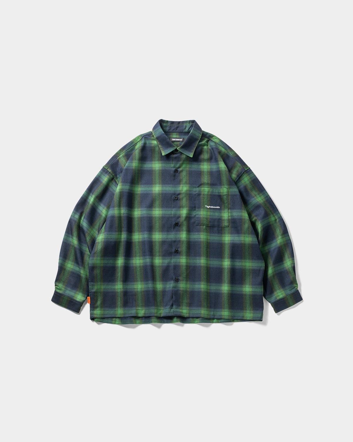 OMBRE L/S SHIRT - TIGHTBOOTH® タイトブース オフィシャル OMBRE L/S SHIRT - TIGHTBOOTH® タイトブース オフィシャル