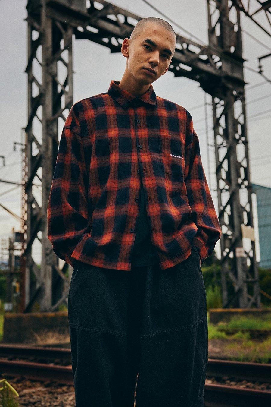 OMBRE L/S SHIRT - TIGHTBOOTH® タイトブース オフィシャル OMBRE L/S SHIRT - TIGHTBOOTH® タイトブース オフィシャル