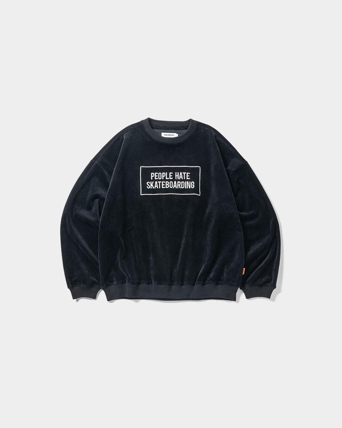 PEOPLE HATE SKATE VELOUR L/S - TIGHTBOOTH® タイトブース PEOPLE HATE SKATE VELOUR L/S - TIGHTBOOTH® タイトブース