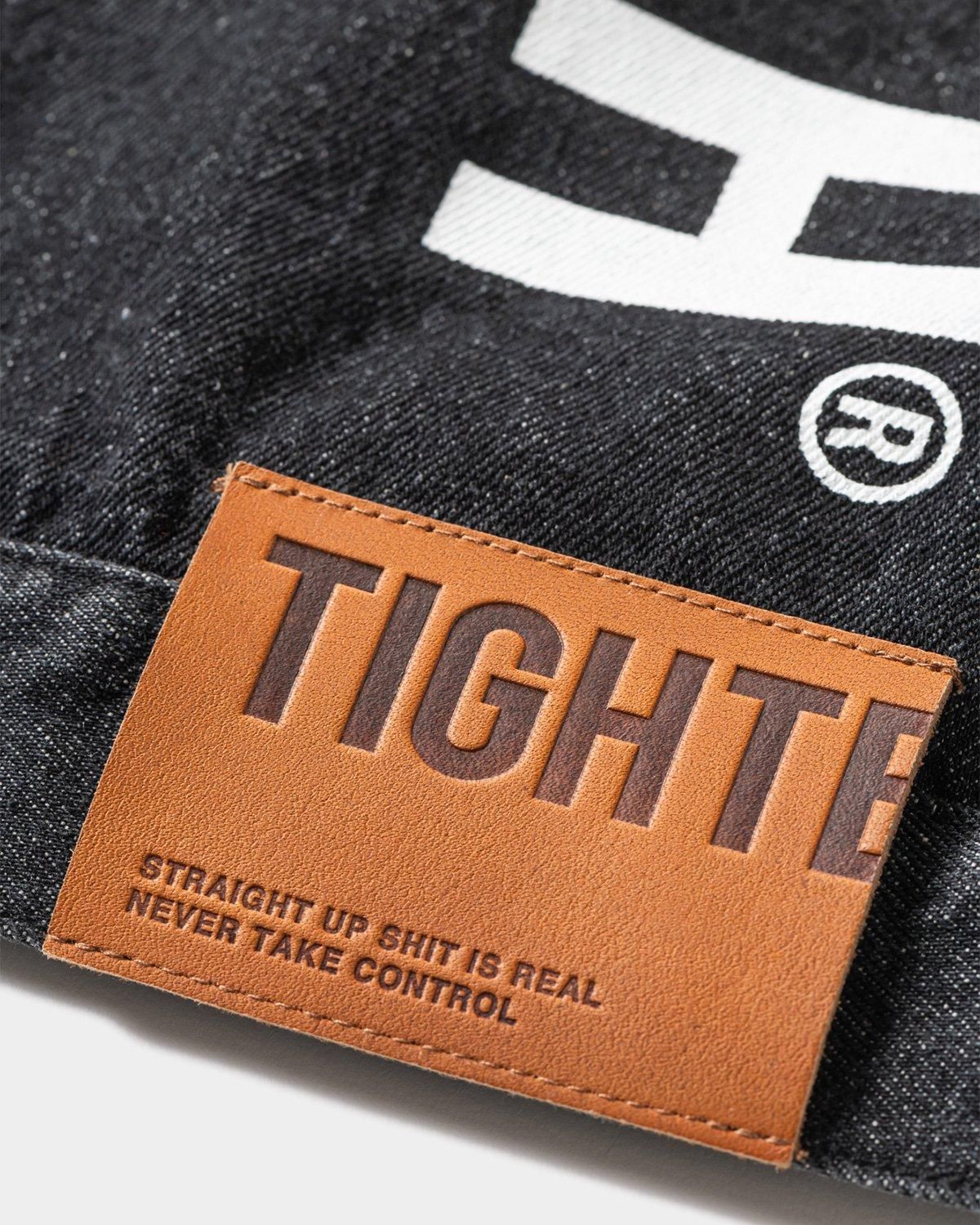 LABEL LOGO DENIM JACKET - TIGHTBOOTH® タイトブース LABEL LOGO DENIM JACKET - TIGHTBOOTH® タイトブース