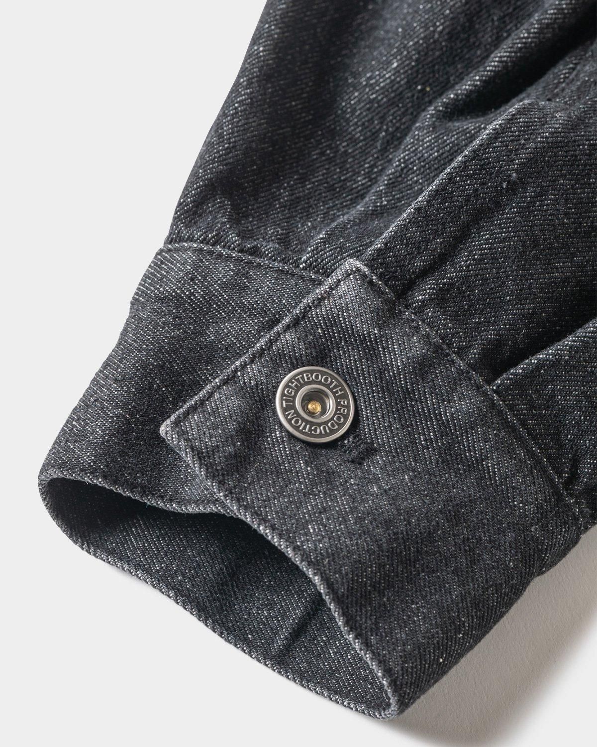 LABEL LOGO DENIM JACKET - TIGHTBOOTH® タイトブース LABEL LOGO DENIM JACKET - TIGHTBOOTH® タイトブース