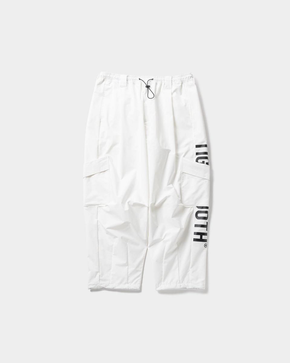 パンツ TBPR RIPSTOP BALLOON CARGO PANTS White soldout! _ TBPR FW24-B03 DENIM BALLOON PANTS ◇ TIGHTBOOTH