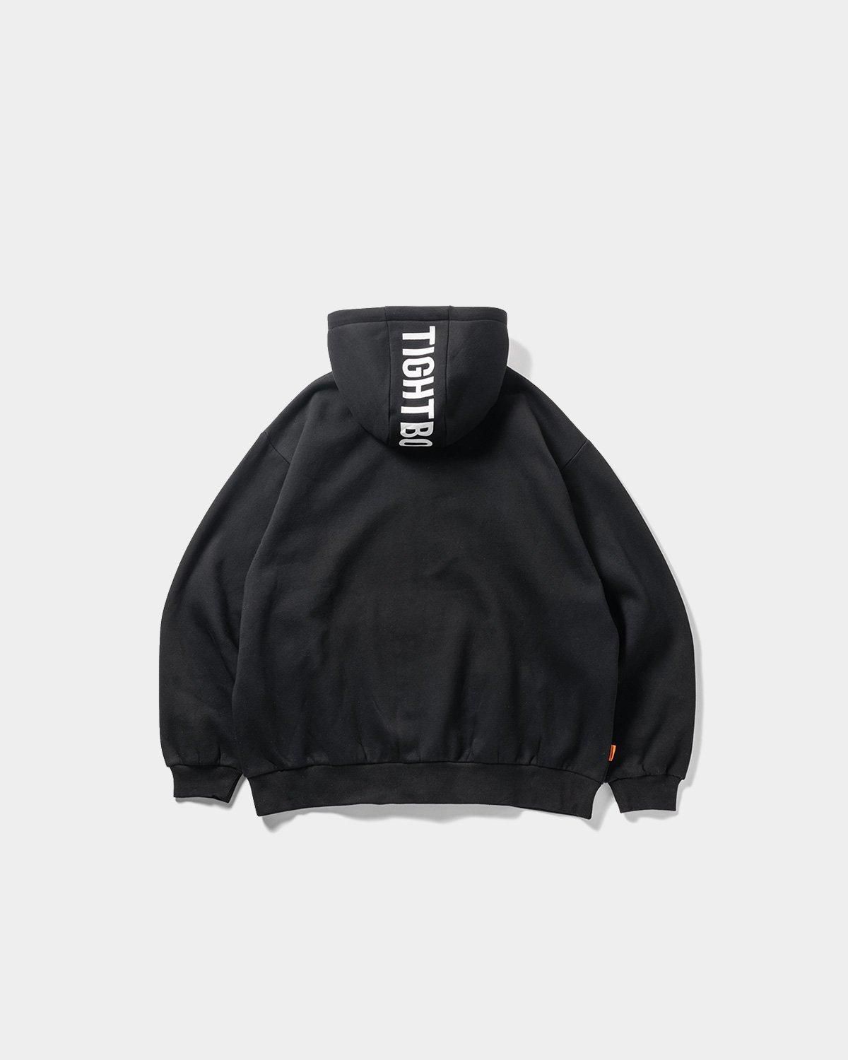 LOGO ZIP HOODED SWEAT SHIRT - TIGHTBOOTH® タイトブース LOGO ZIP HOODED SWEAT SHIRT - TIGHTBOOTH® タイトブース