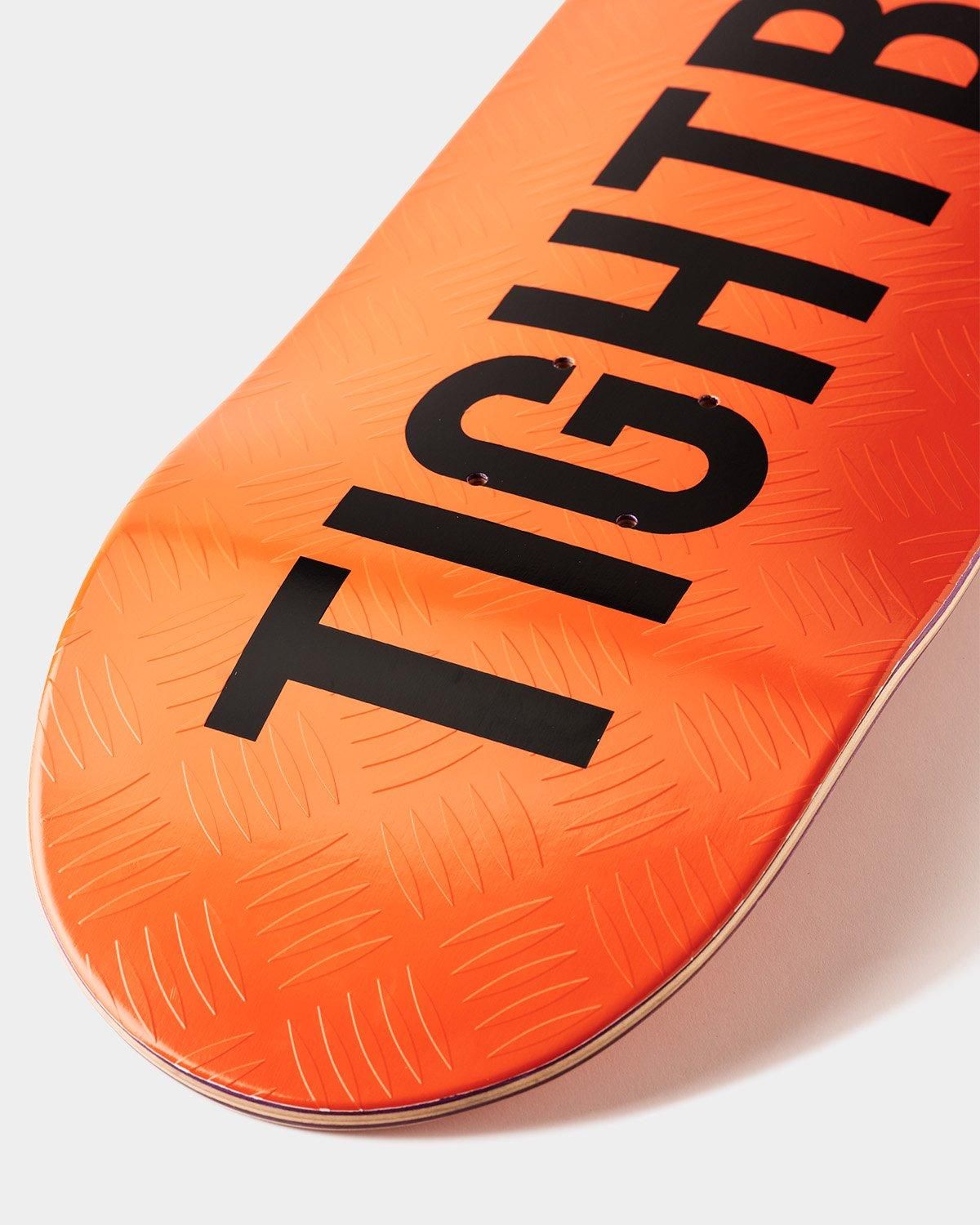 TIGHTBOOTH スケートボードデッキ オレンジ TIGHTBOOTH（タイトブース）｜デッキ スケートボード
