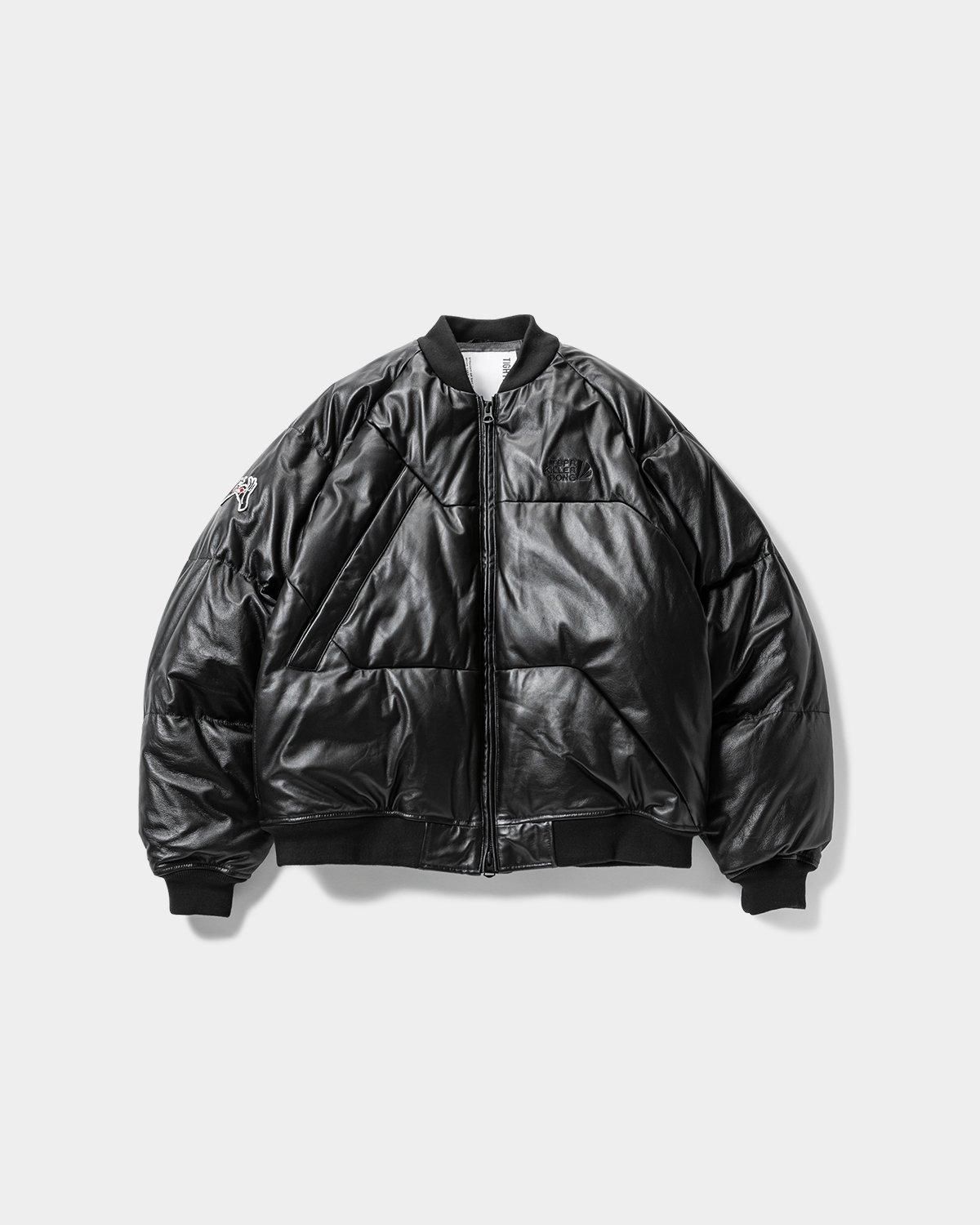 LEATHER MA-1 DOWN JKT - TIGHTBOOTH® タイトブース LEATHER MA-1 DOWN JKT - TIGHTBOOTH® タイトブース