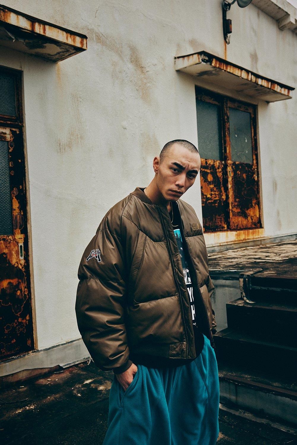 LEATHER MA-1 DOWN JKT - TIGHTBOOTH® タイトブース LEATHER MA-1 DOWN JKT - TIGHTBOOTH® タイトブース