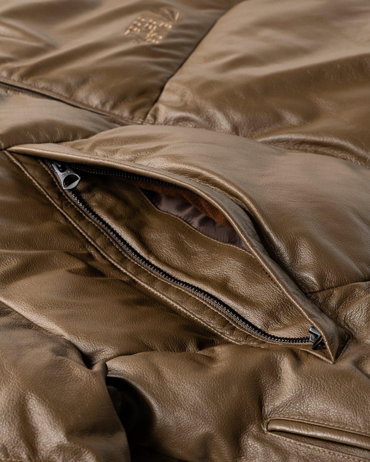 LEATHER MA-1 DOWN JKT - TIGHTBOOTH® タイトブース LEATHER MA-1 DOWN JKT - TIGHTBOOTH® タイトブース