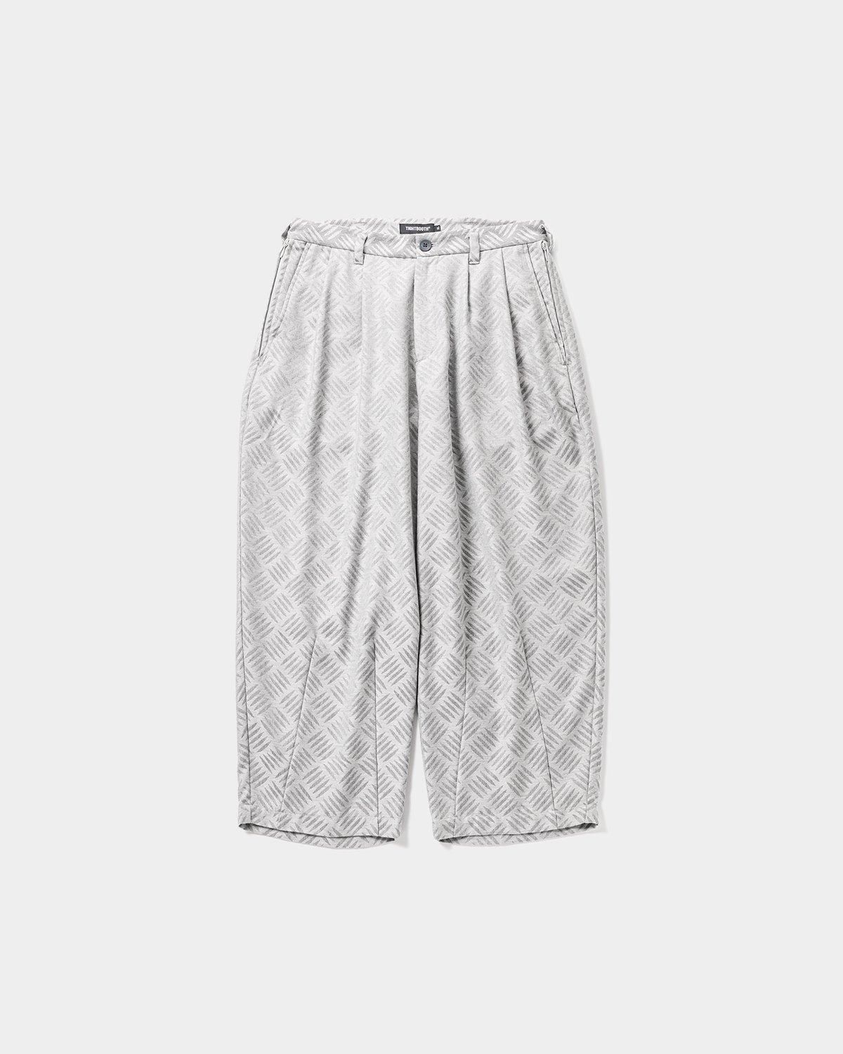FORMAL CHECKER PLATE BAGGY SLACKS - TIGHTBOOTH® タイトブース FORMAL CHECKER PLATE BAGGY SLACKS - TIGHTBOOTH® タイトブース