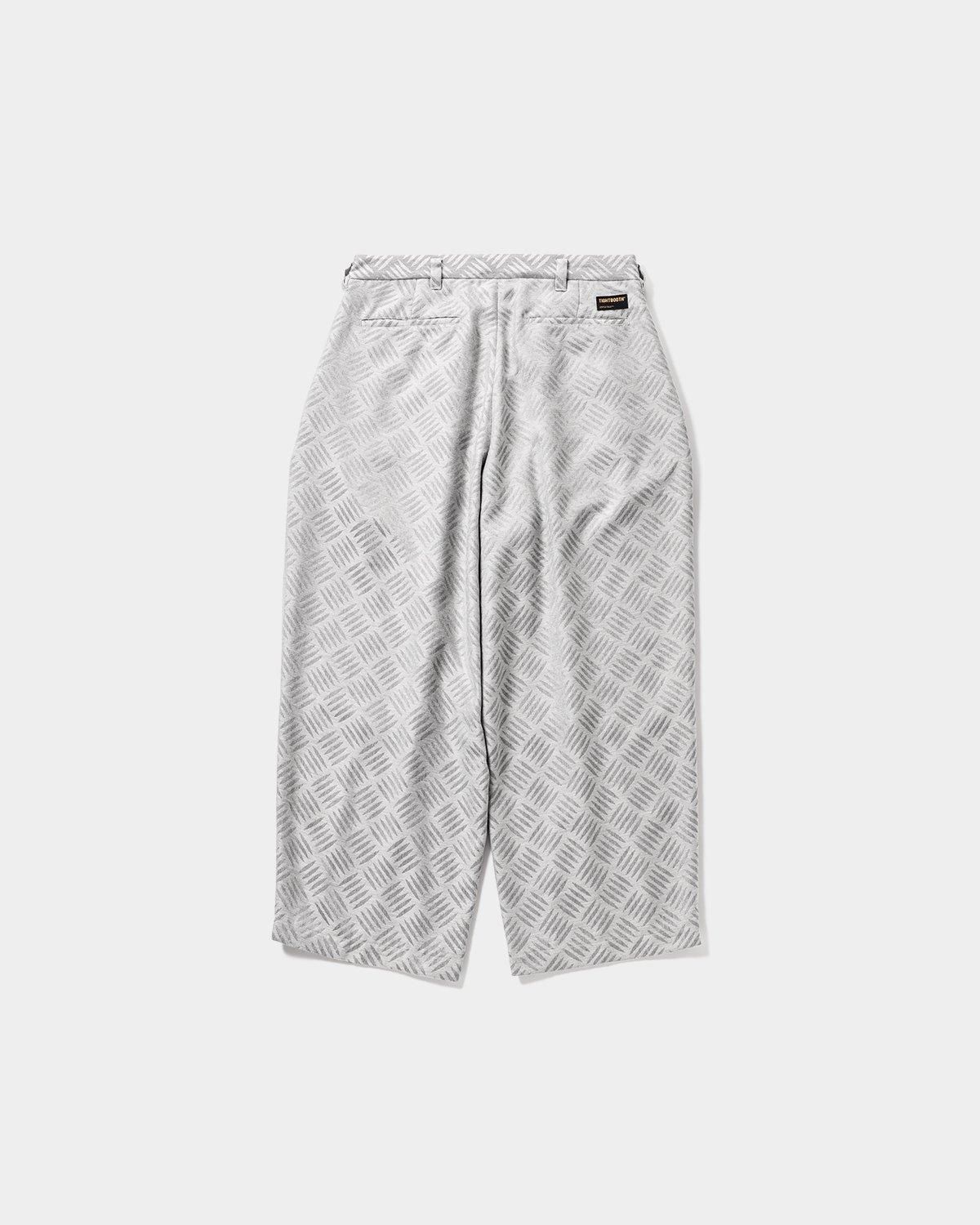 FORMAL CHECKER PLATE BAGGY SLACKS - TIGHTBOOTH® タイトブース FORMAL CHECKER PLATE BAGGY SLACKS - TIGHTBOOTH® タイトブース