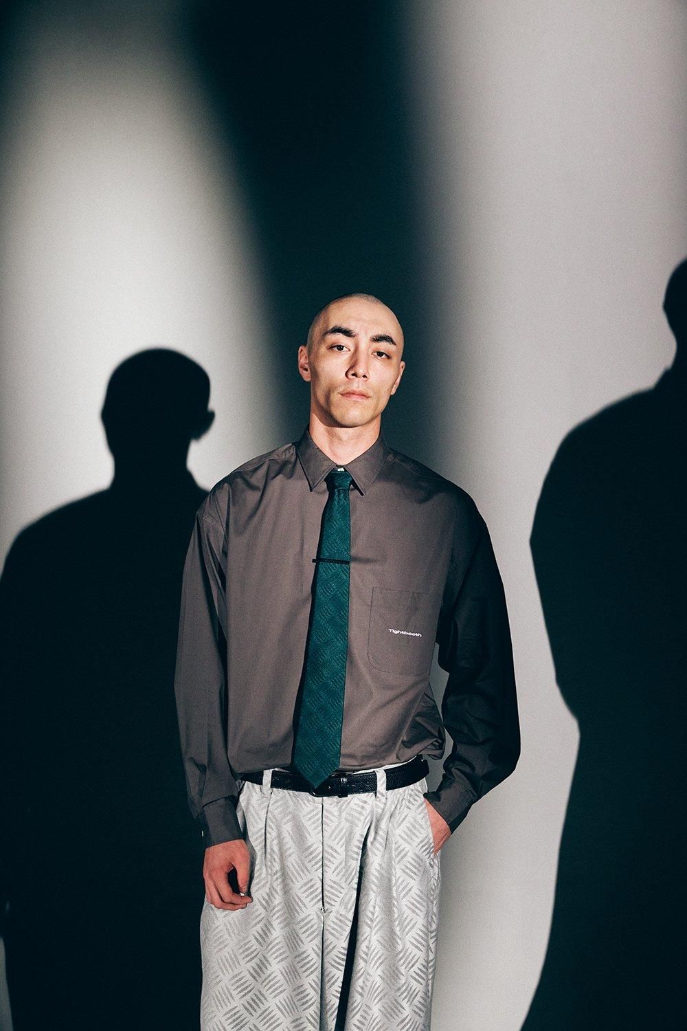FORMAL CHECKER PLATE BAGGY SLACKS - TIGHTBOOTH® タイトブース FORMAL CHECKER PLATE BAGGY SLACKS - TIGHTBOOTH® タイトブース