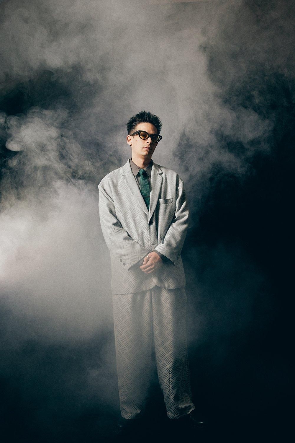 CHECKER PLATE SINGLE 2B JACKET - TIGHTBOOTH® タイトブース CHECKER PLATE SINGLE 2B JACKET - TIGHTBOOTH® タイトブース