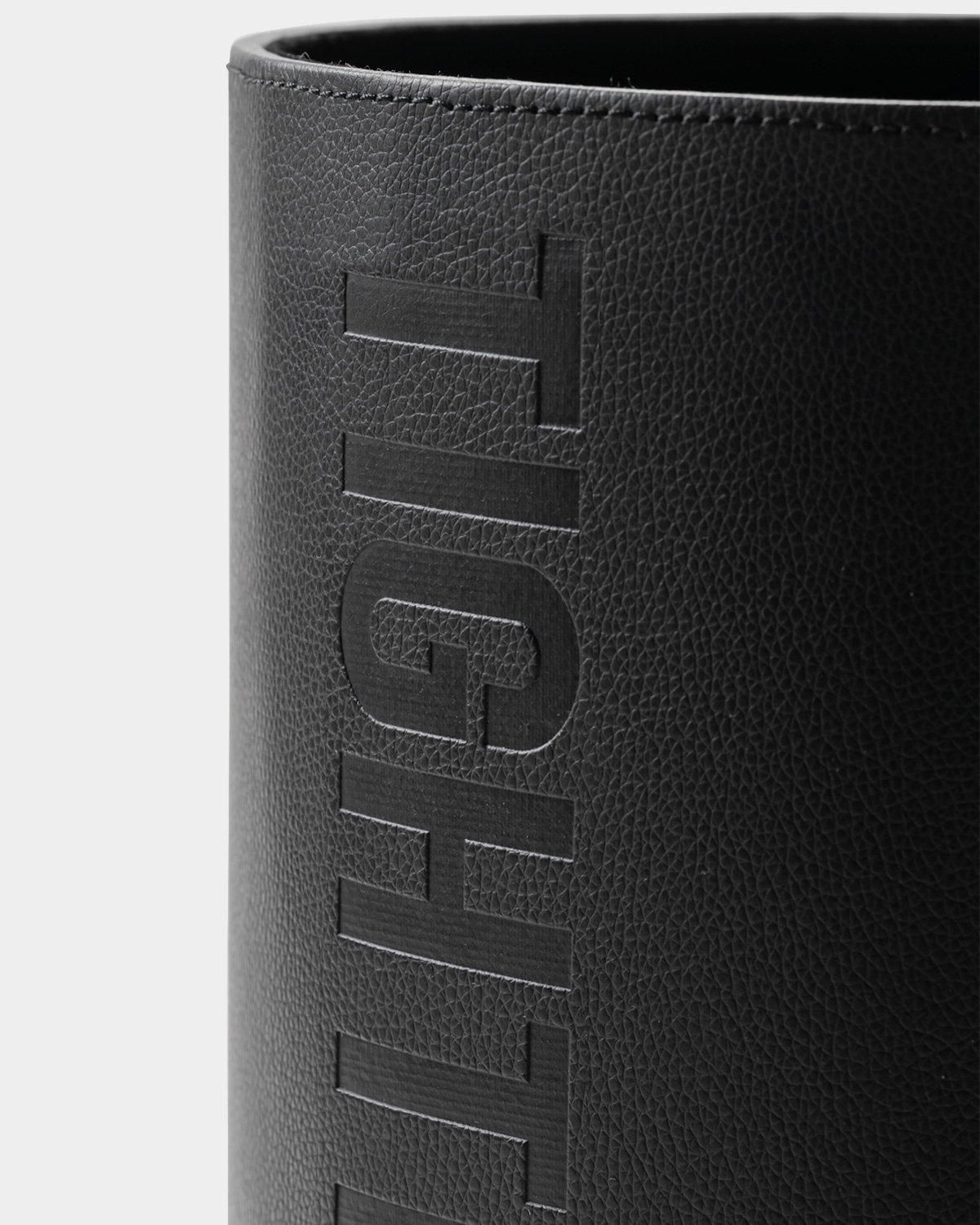 tightbooth LOGO TRASH CAN Lサイズ ゴミ箱 LABEL LOGO TRASH CAN - TIGHTBOOTH® タイトブース オフィシャル